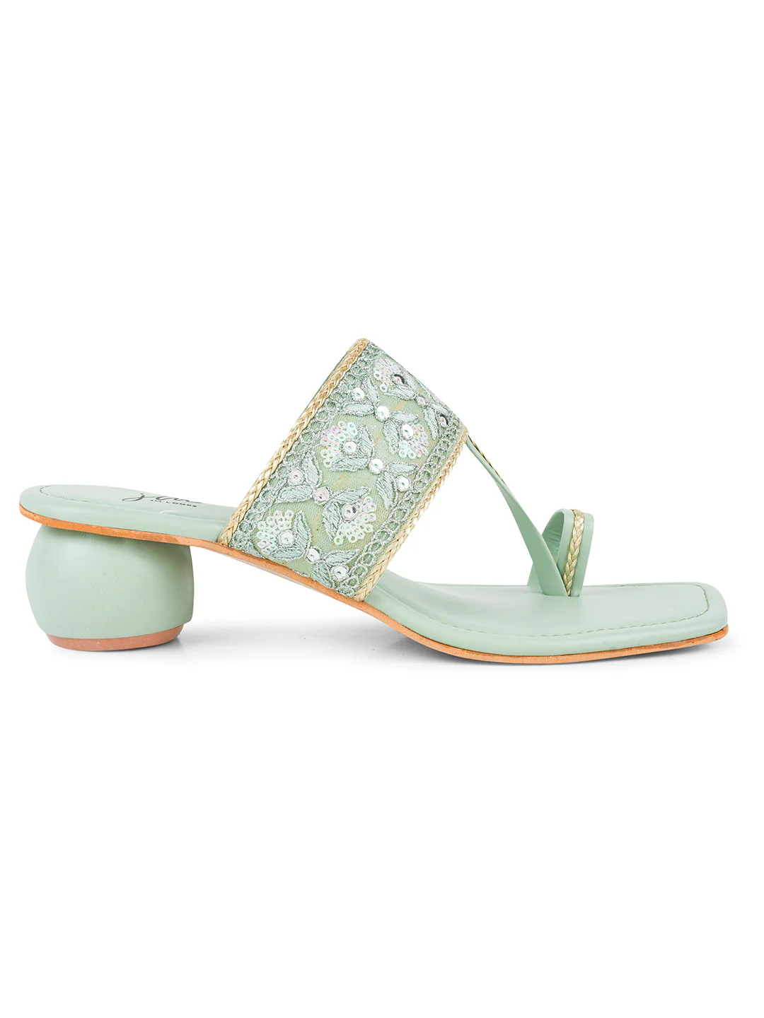 Jm Looks Women's Embellished Toe-Ring Heel Sandals - Image 18