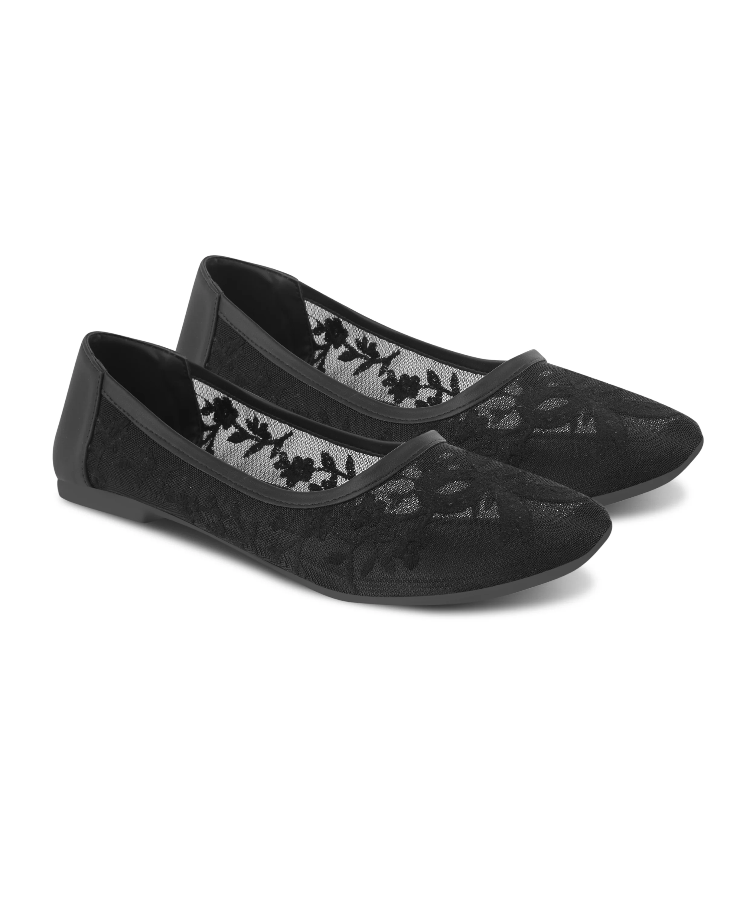 Embroidered Slip-On Ballerinas with Comfortable Fit - Image 12