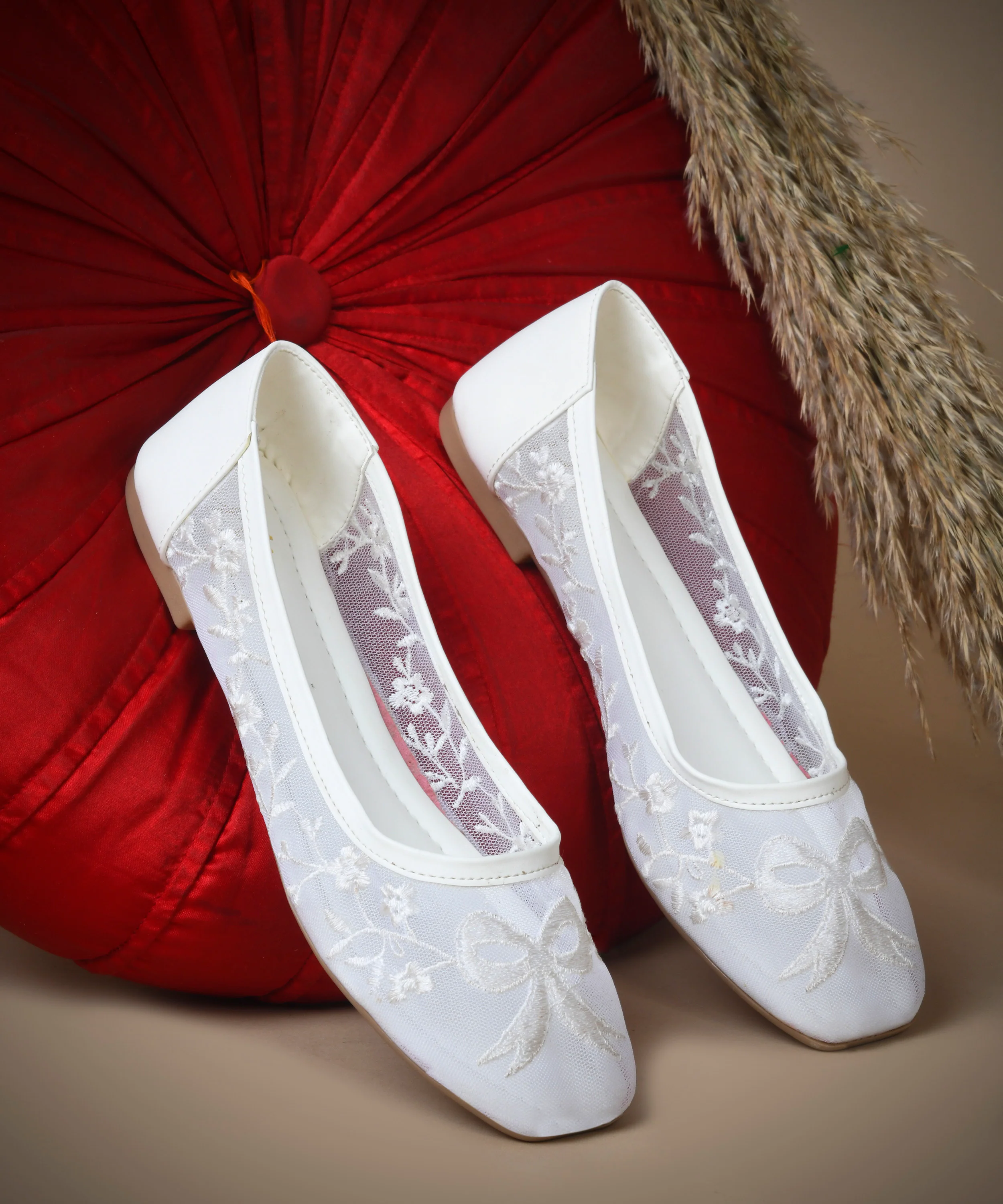 Embroidered Slip-On Ballerinas with Comfortable Fit - Image 13