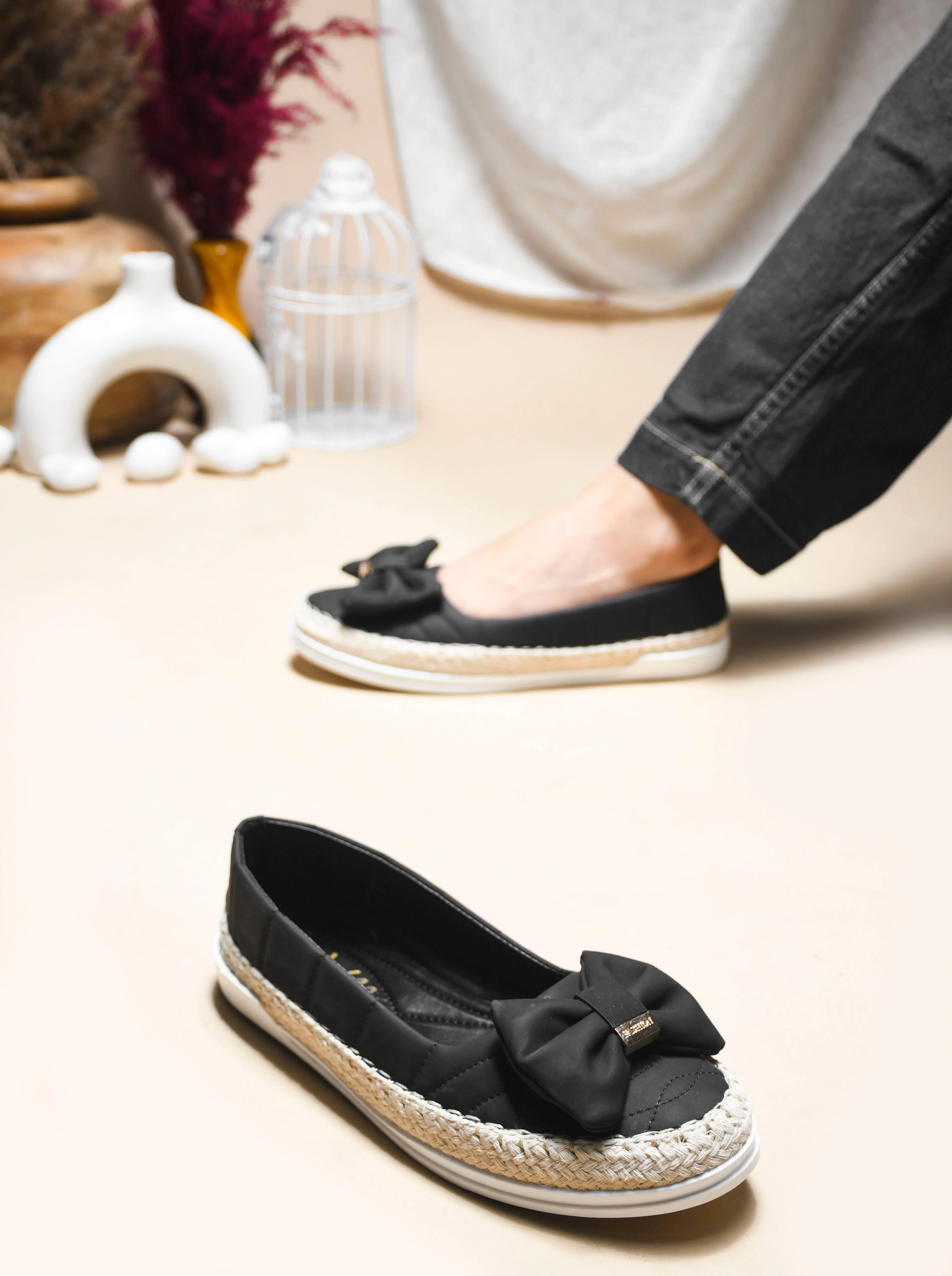 JM Looks Espadrille Bow Loafers - Image 16