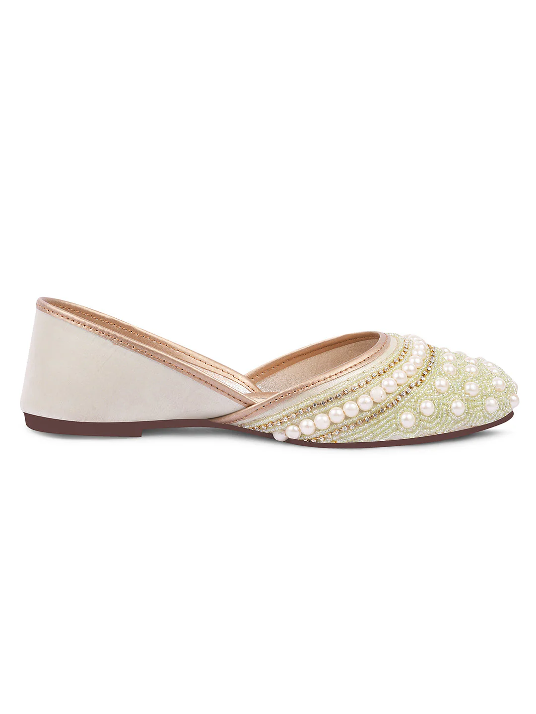 Ethnic Embellished Square Toe Jutti - Image 30