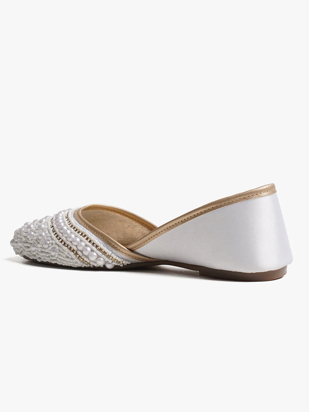 Ethnic Embellished Square Toe Jutti - Image 34
