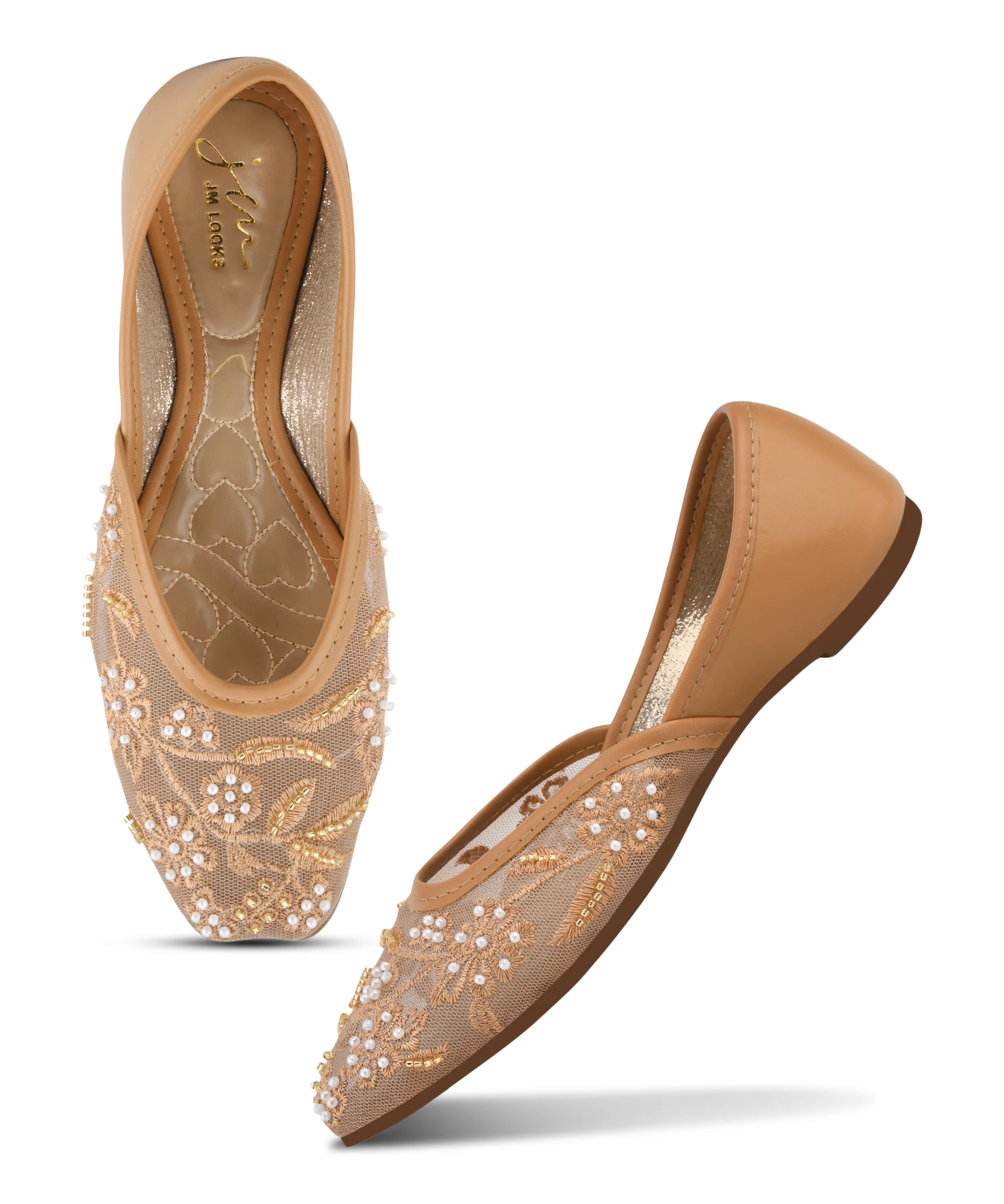 Festive Wear Juttis with Detailed Threadwork and Easy Slip-On Design - Image 5