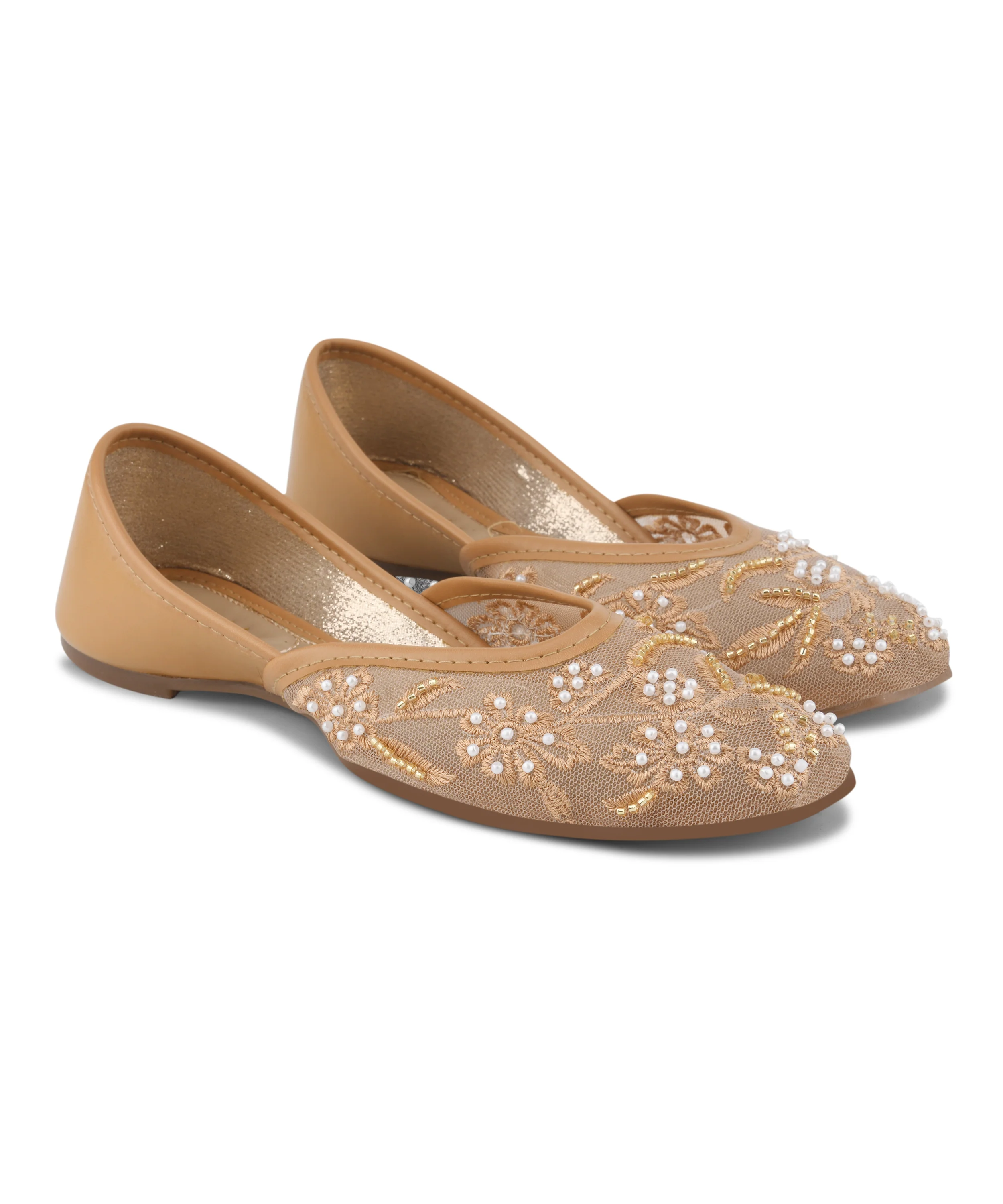 Festive Wear Juttis with Detailed Threadwork and Easy Slip-On Design - Image 6