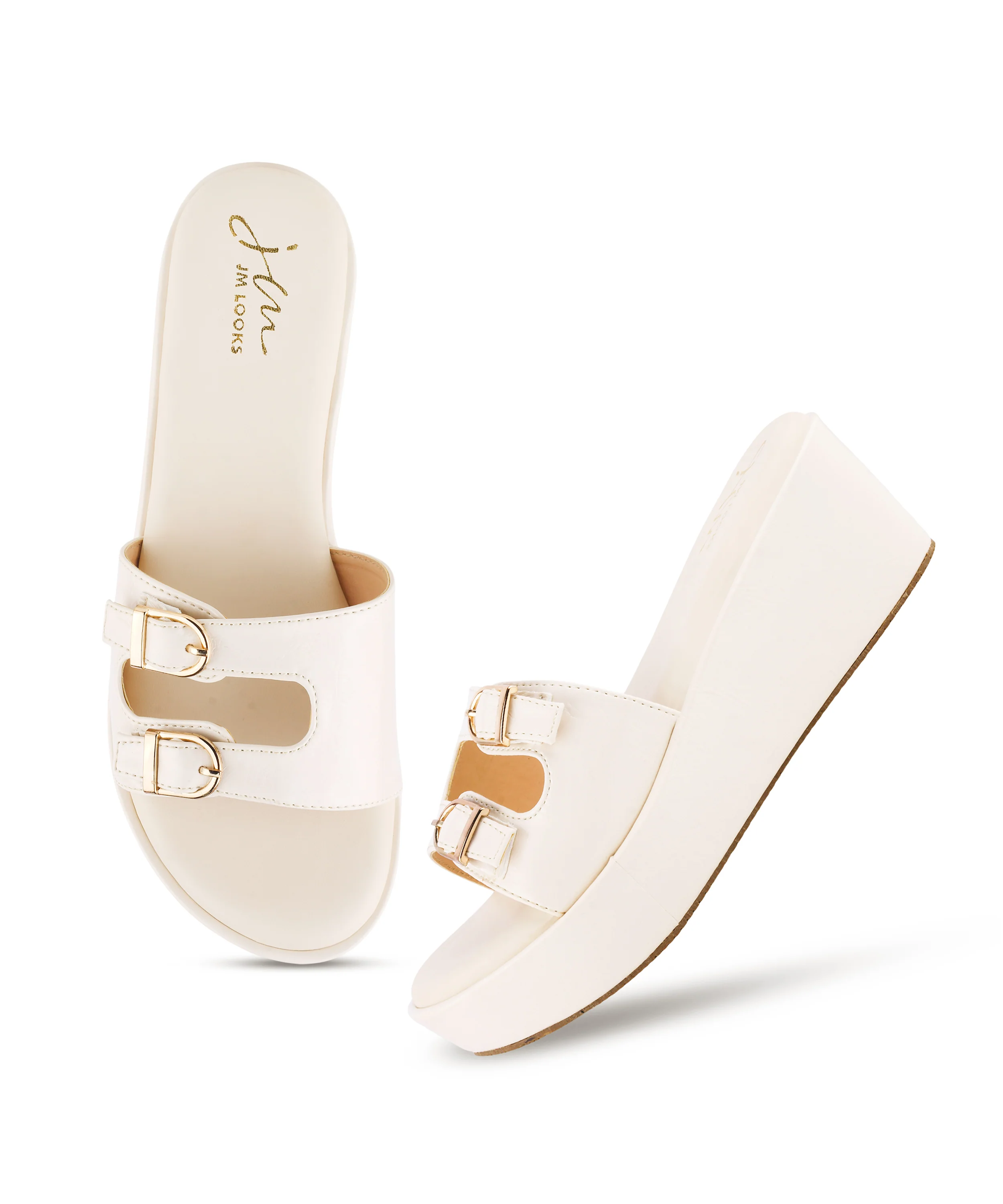 Flat Slides with Adjustable Buckle Design - Image 17