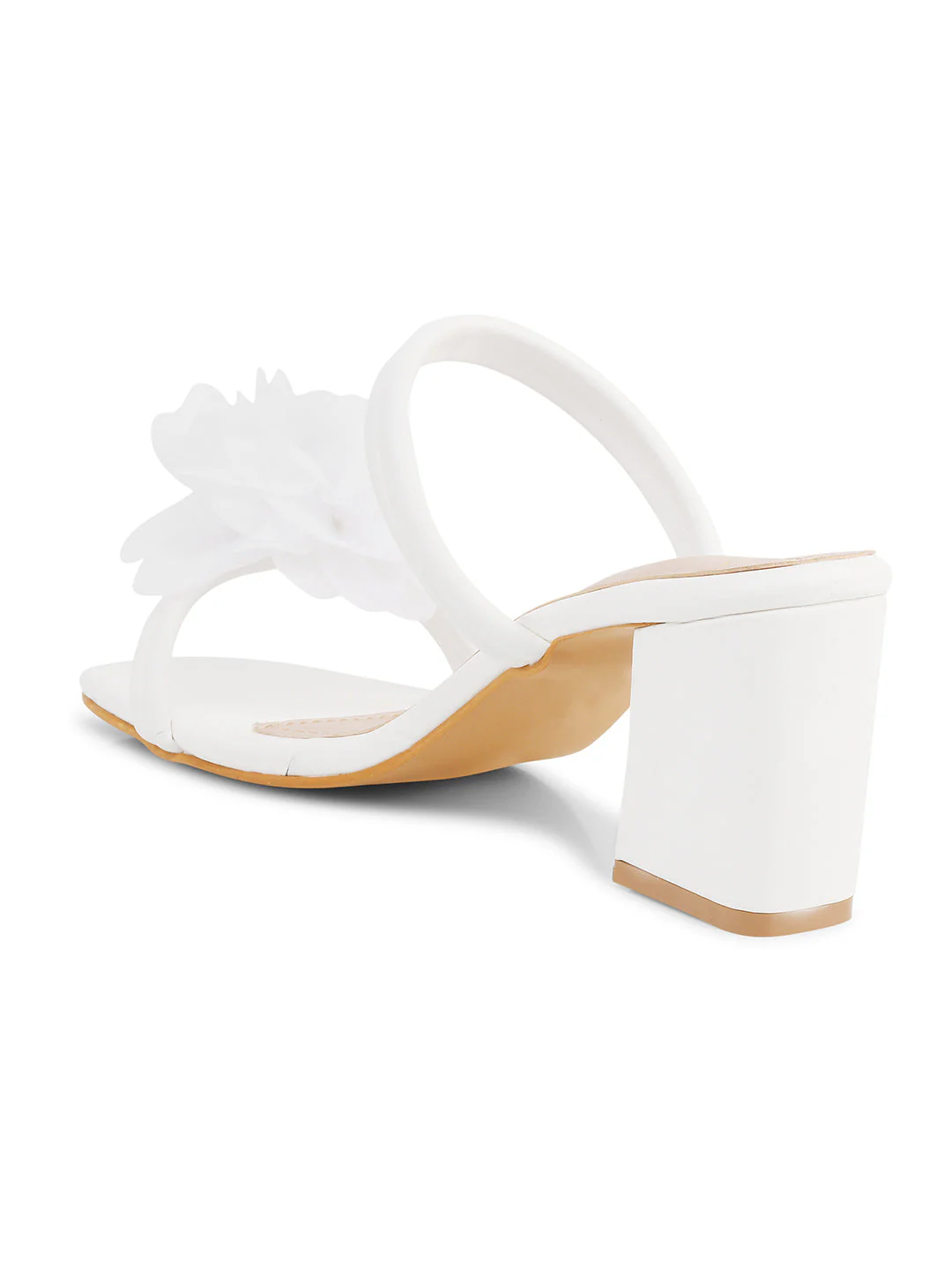 Jm Looks Floral Embellished Block Heels - Image 18