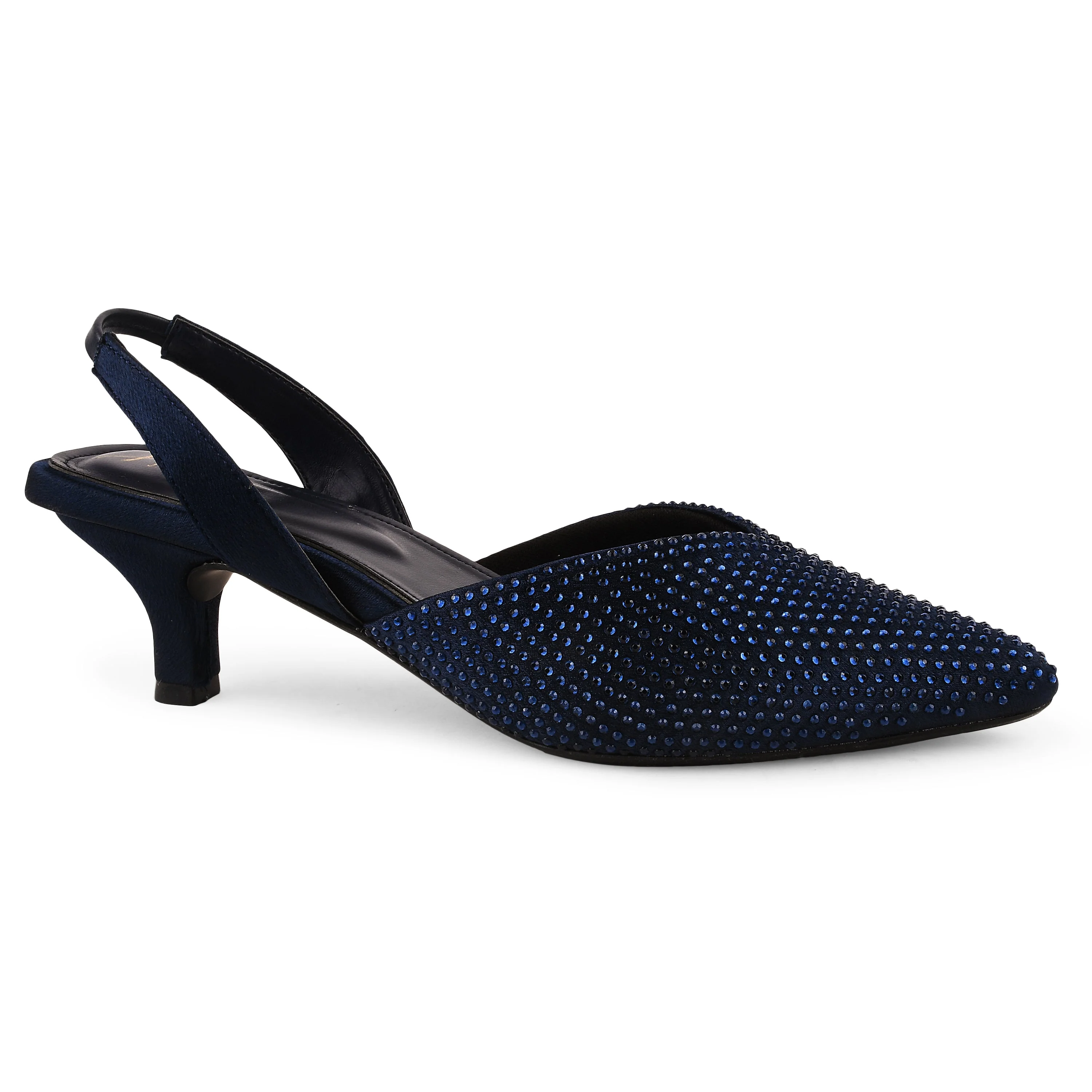 Floral Heels : Ethnic Pencil Mules - Image 11