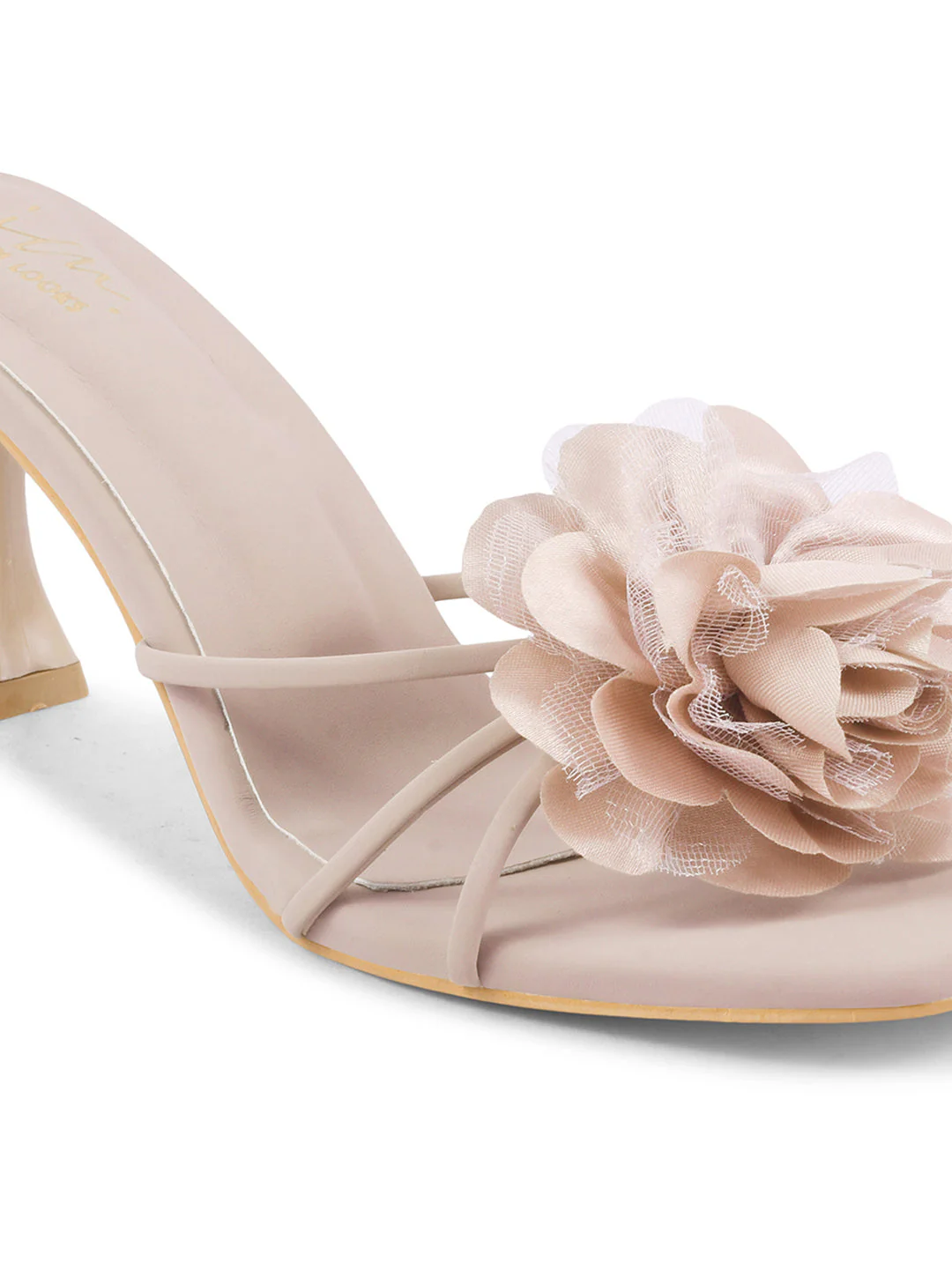 Jm Looks Floral Embellished Heeled Mules - Image 19