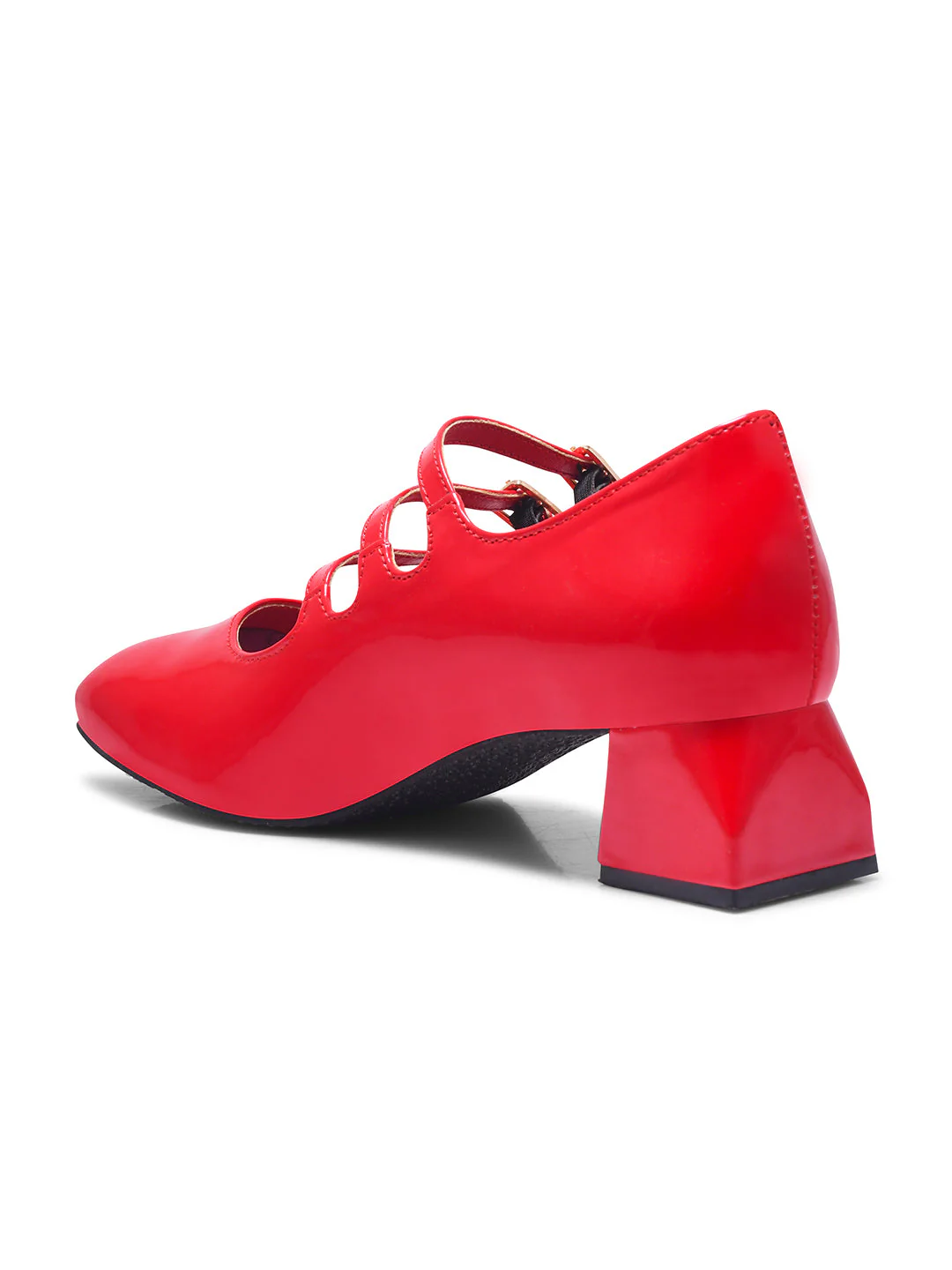 Jm Looks Triple-Strap Buckle Mary Jane Shoes - Image 18
