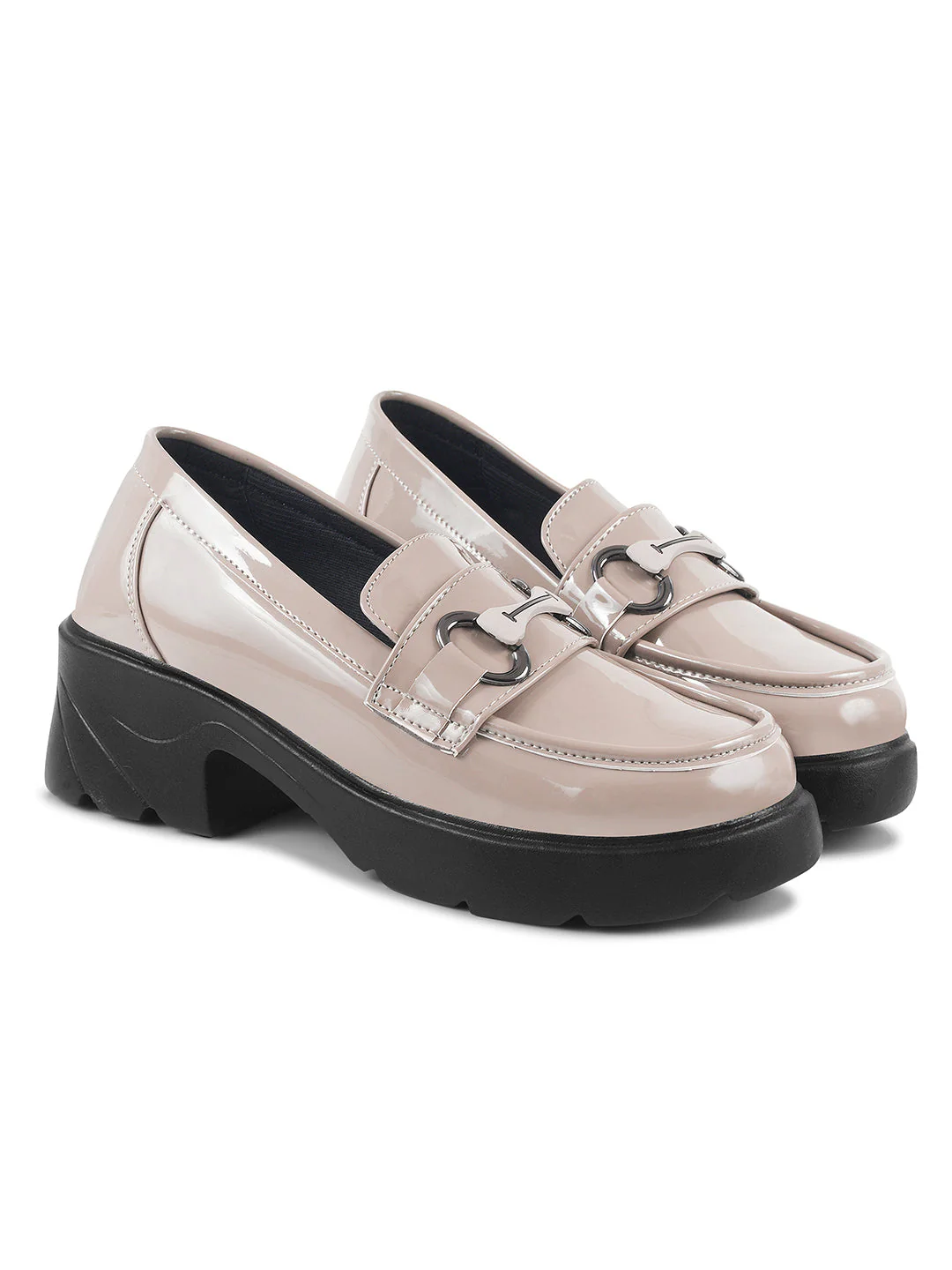 Jm Looks Chunky Sole Loafers for Women - Image 12