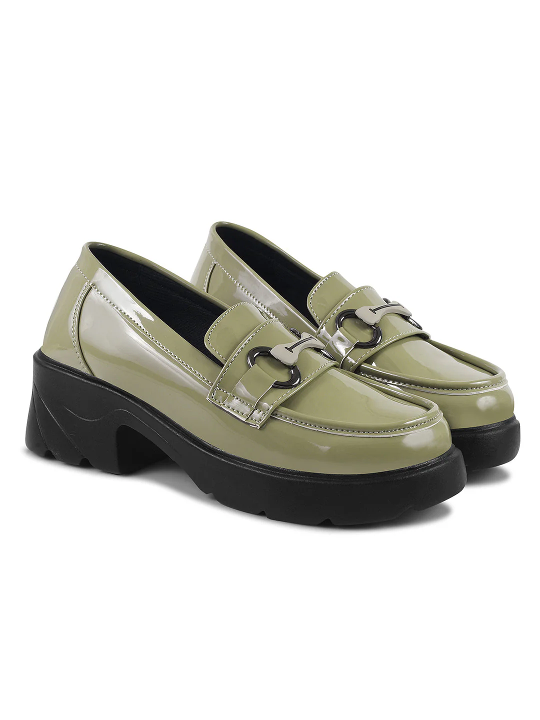 Jm Looks Chunky Sole Loafers for Women - Image 6