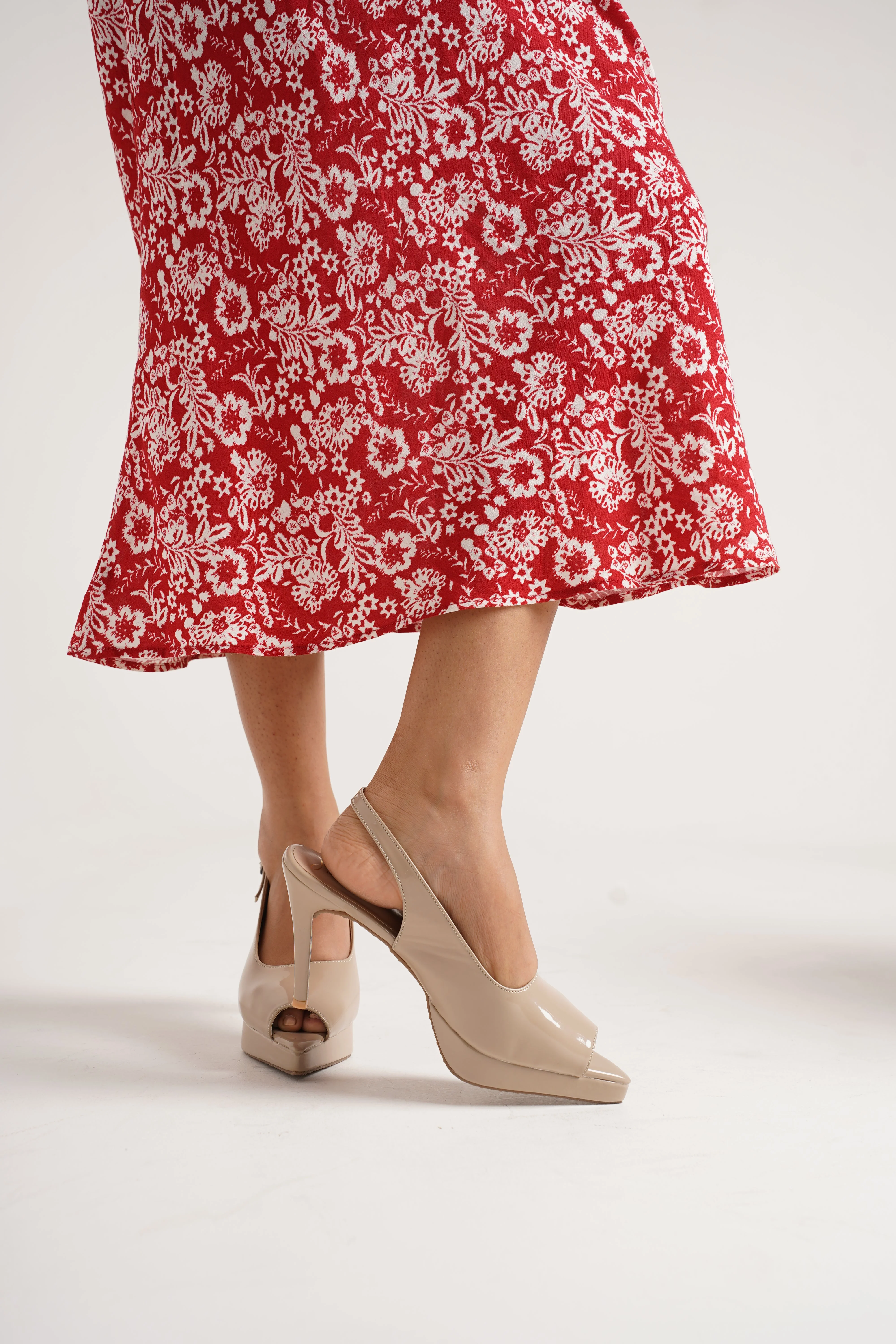 Jm Looks Patent Slingback Platform Heels - Image 13