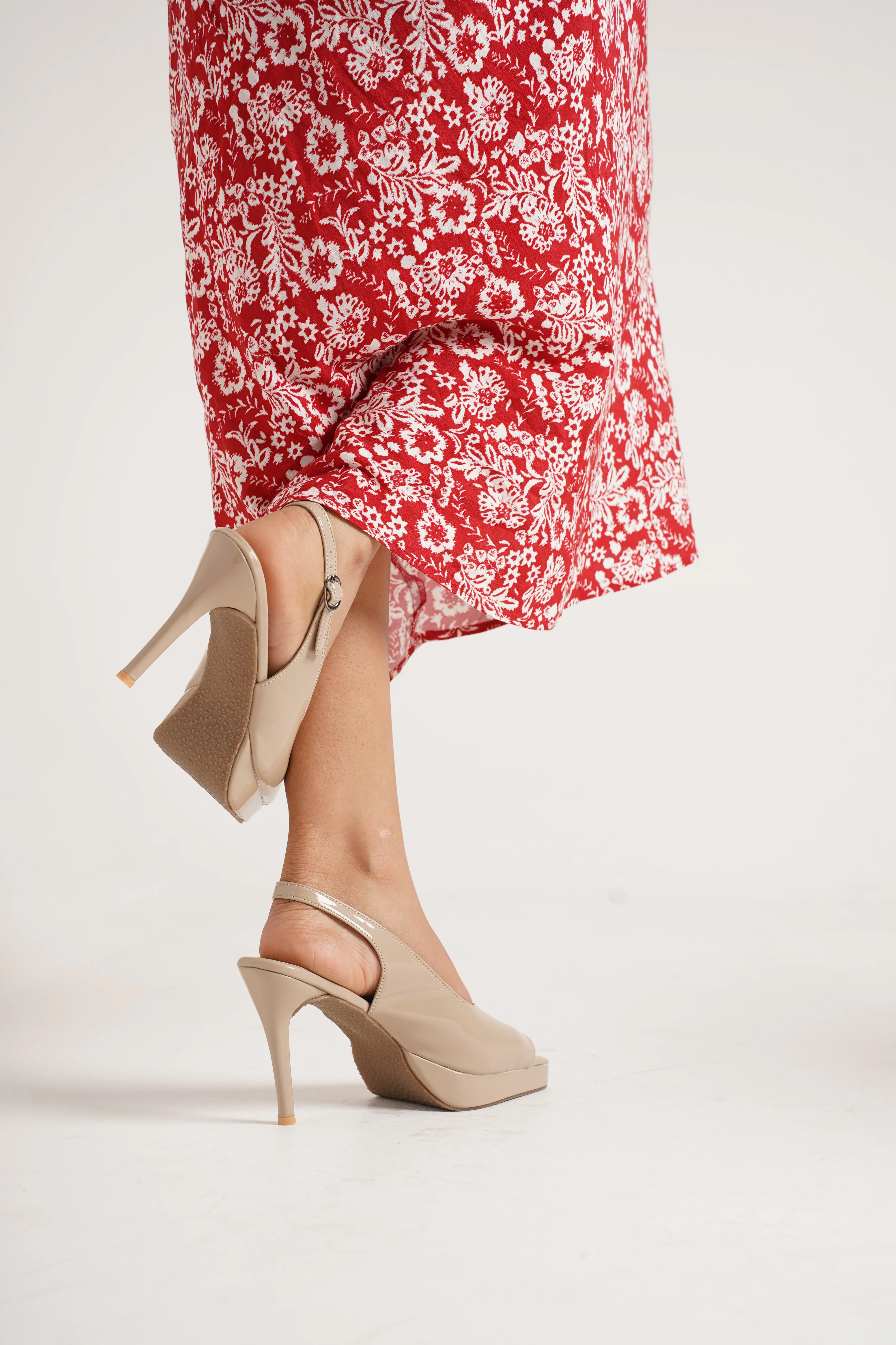 Jm Looks Patent Slingback Platform Heels - Image 14