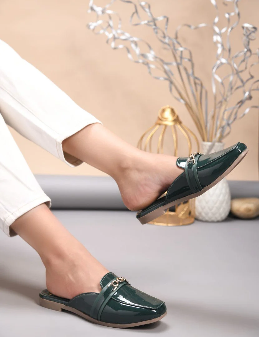 Glossy Slip-On Loafers - Image 15