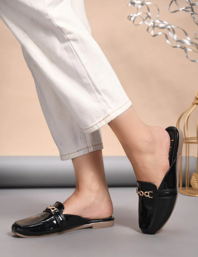 Glossy Slip-On Loafers - Image 2