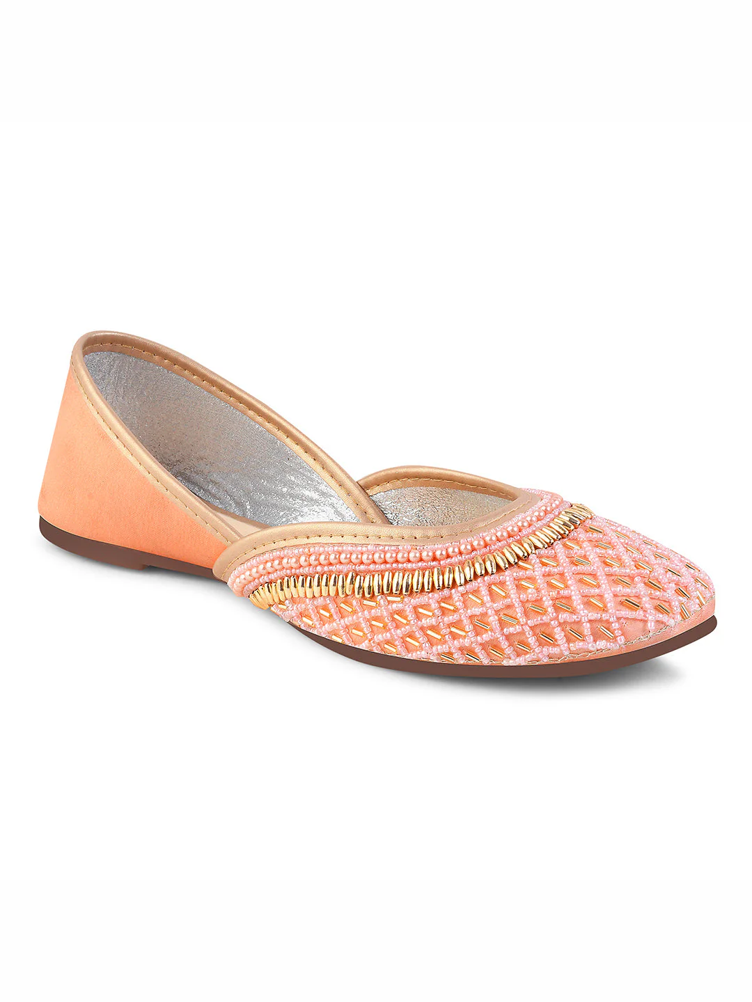JM Looks Beaded Geometric Design Jutti - Image 12
