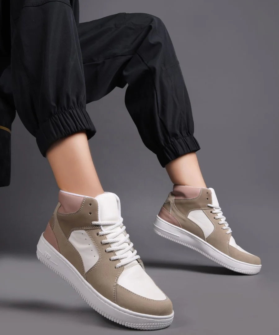 Jm Looks High-Top Casual Lace-Up Sneakers - Image 9