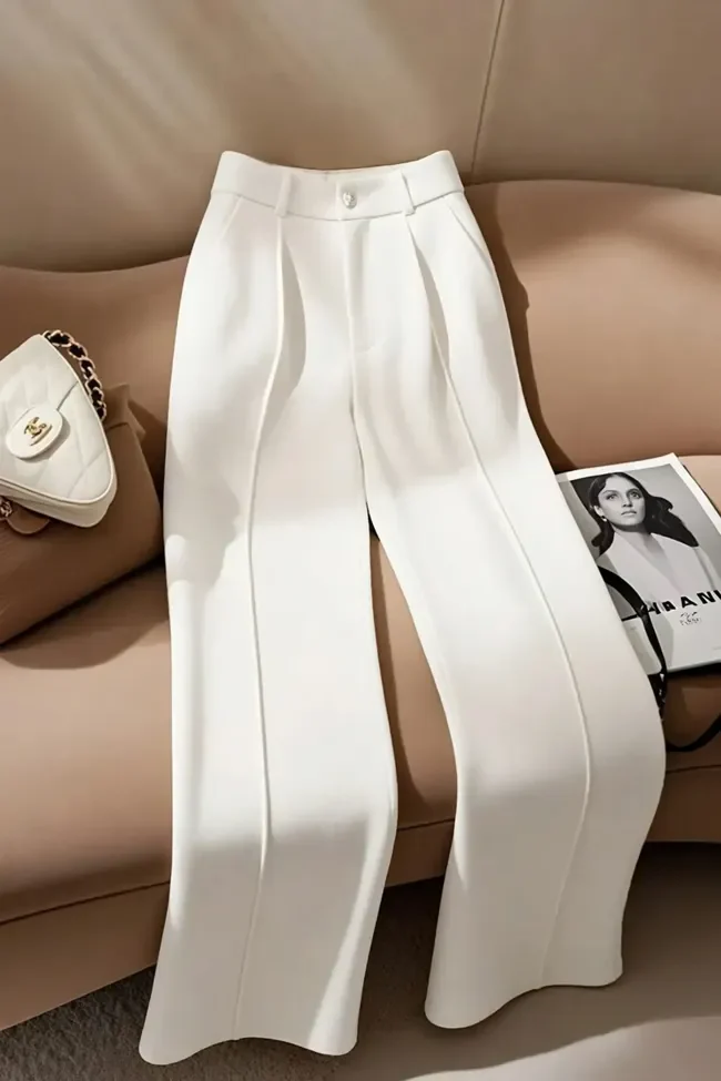 High-Waist Wide Leg Trousers - Image 3