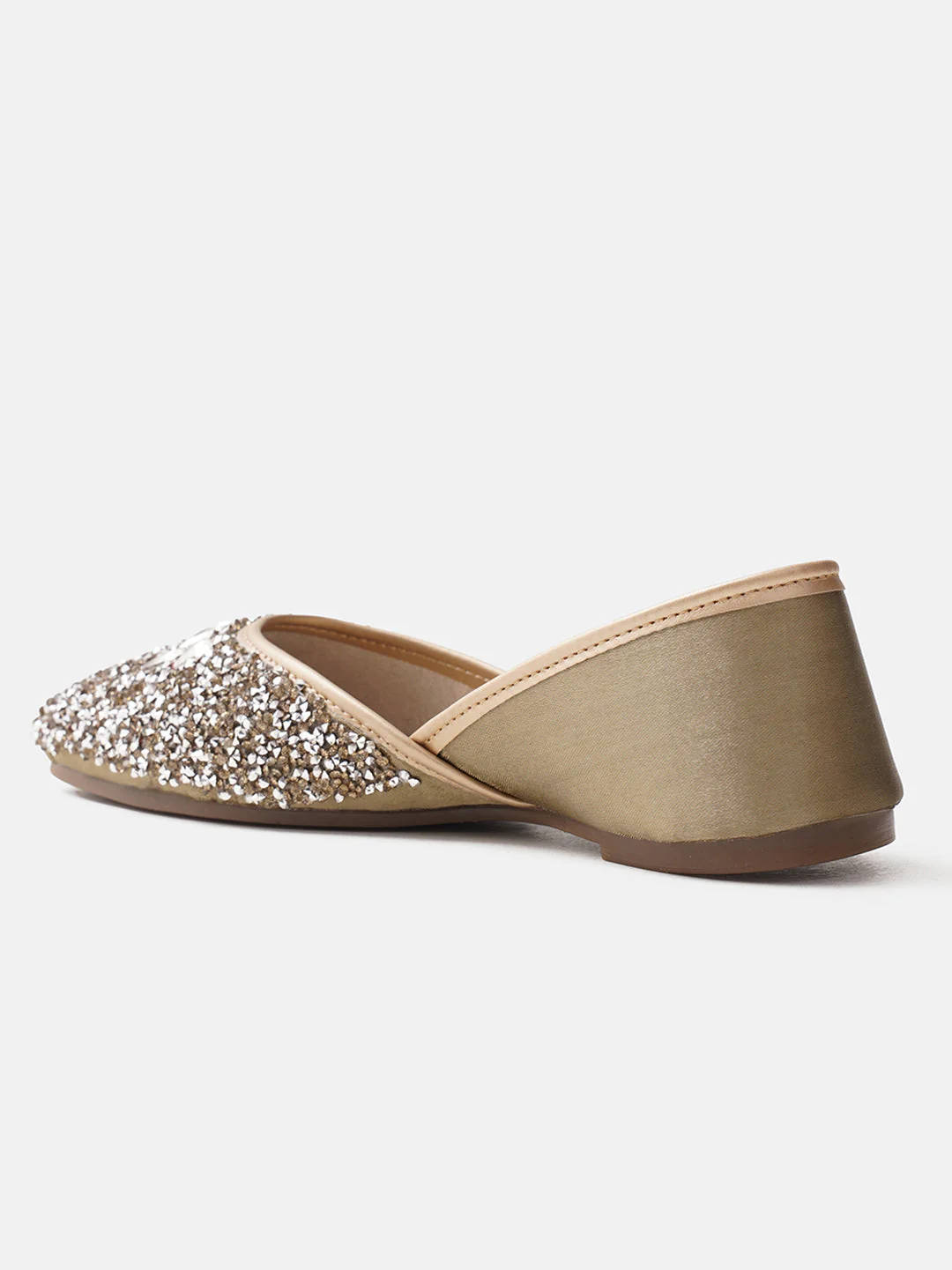 JM Looks Stone Studded Sequin Jutti - Image 11