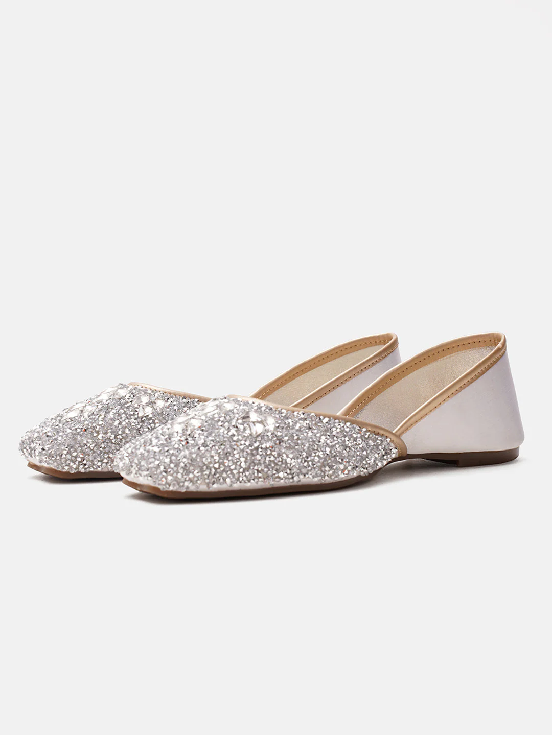 JM Looks Stone Studded Sequin Jutti - Image 17