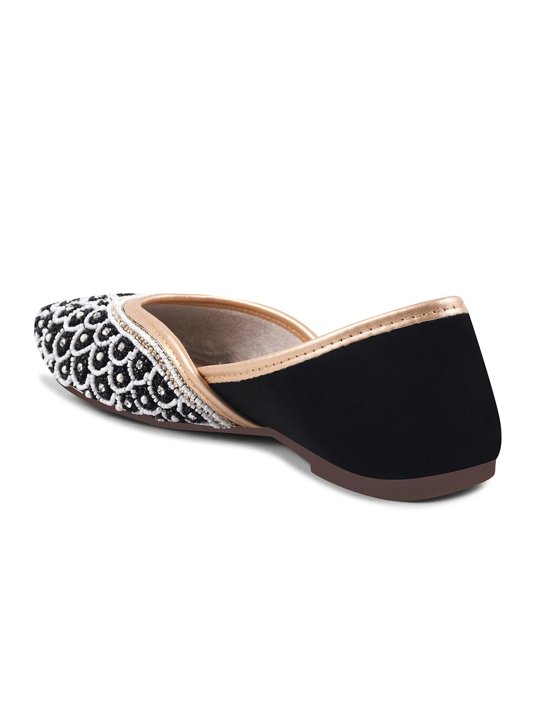Jm Looks Embellished Petal Design Juttis - Image 16