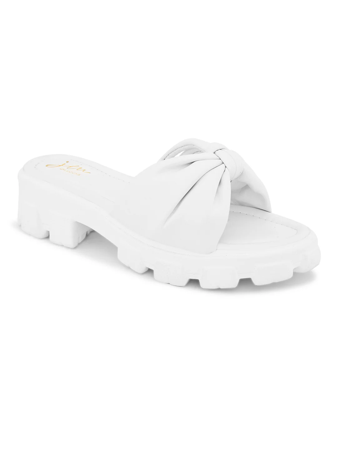 Knotted Strap Stylish Slippers - Image 12