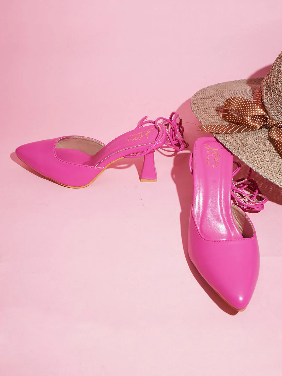 Lace up bellie Heels - Image 2