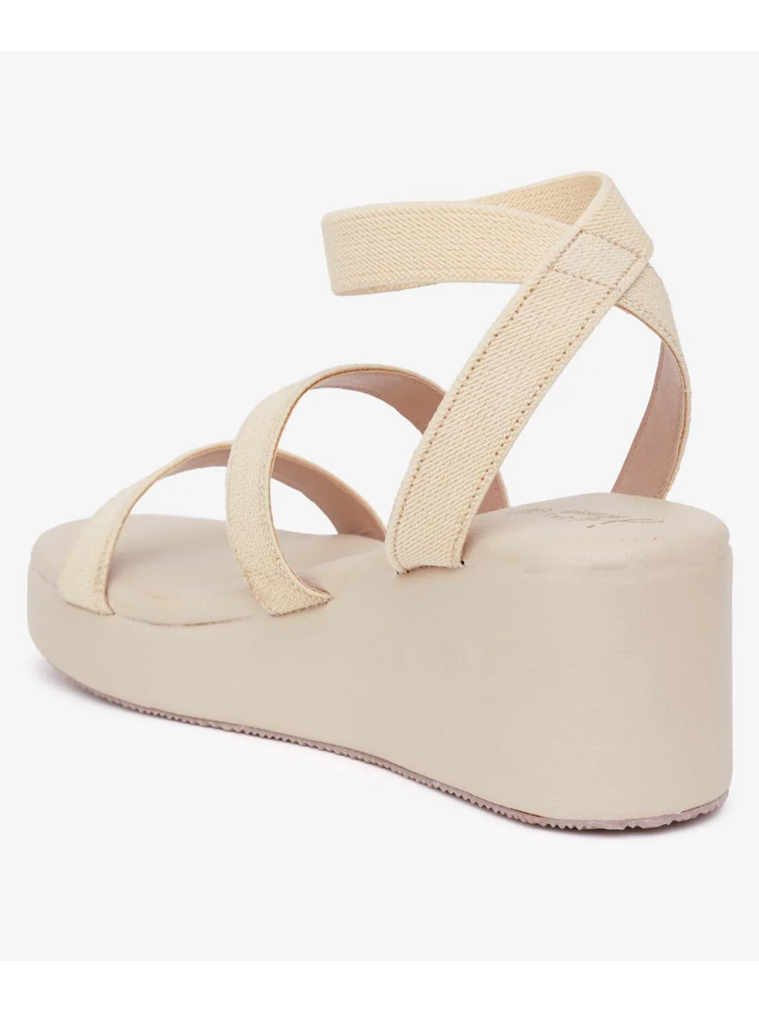 Lightweight Platform Sandals with Stretchable Straps - Image 18