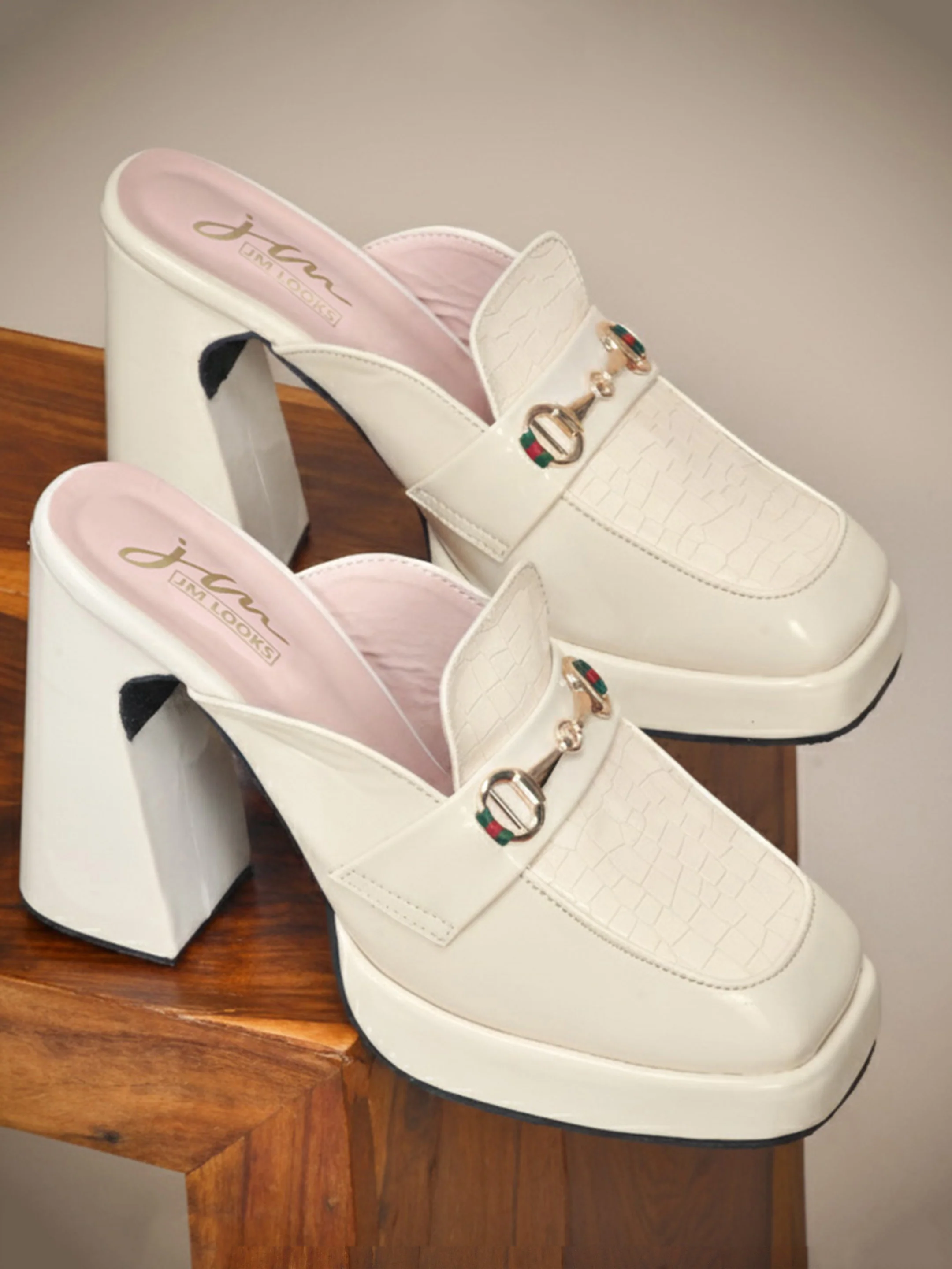 Luxury-Style Loafer Heels - Image 10