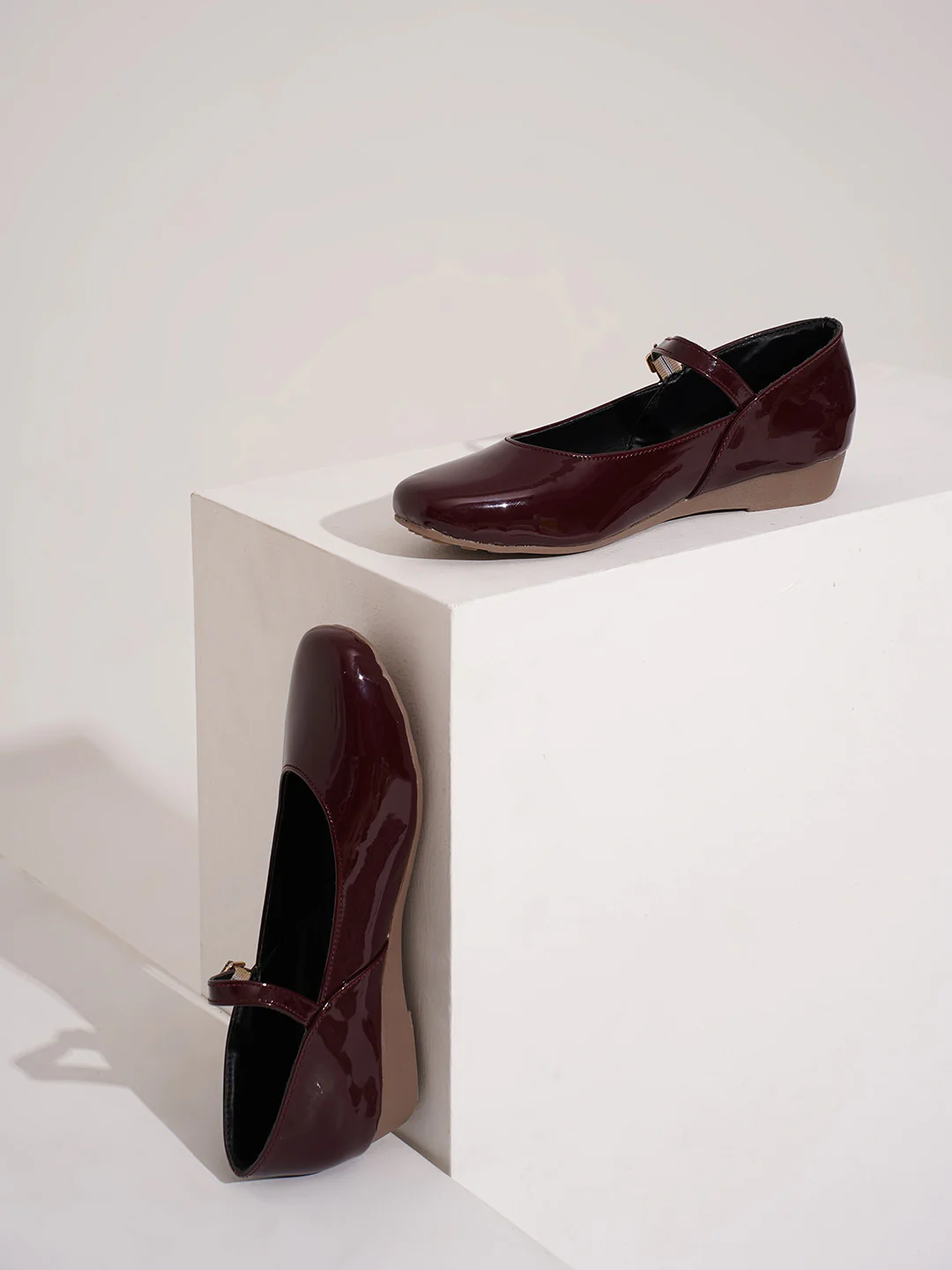 Mary Jane Flats with Adjustable Buckle Strap - Image 7