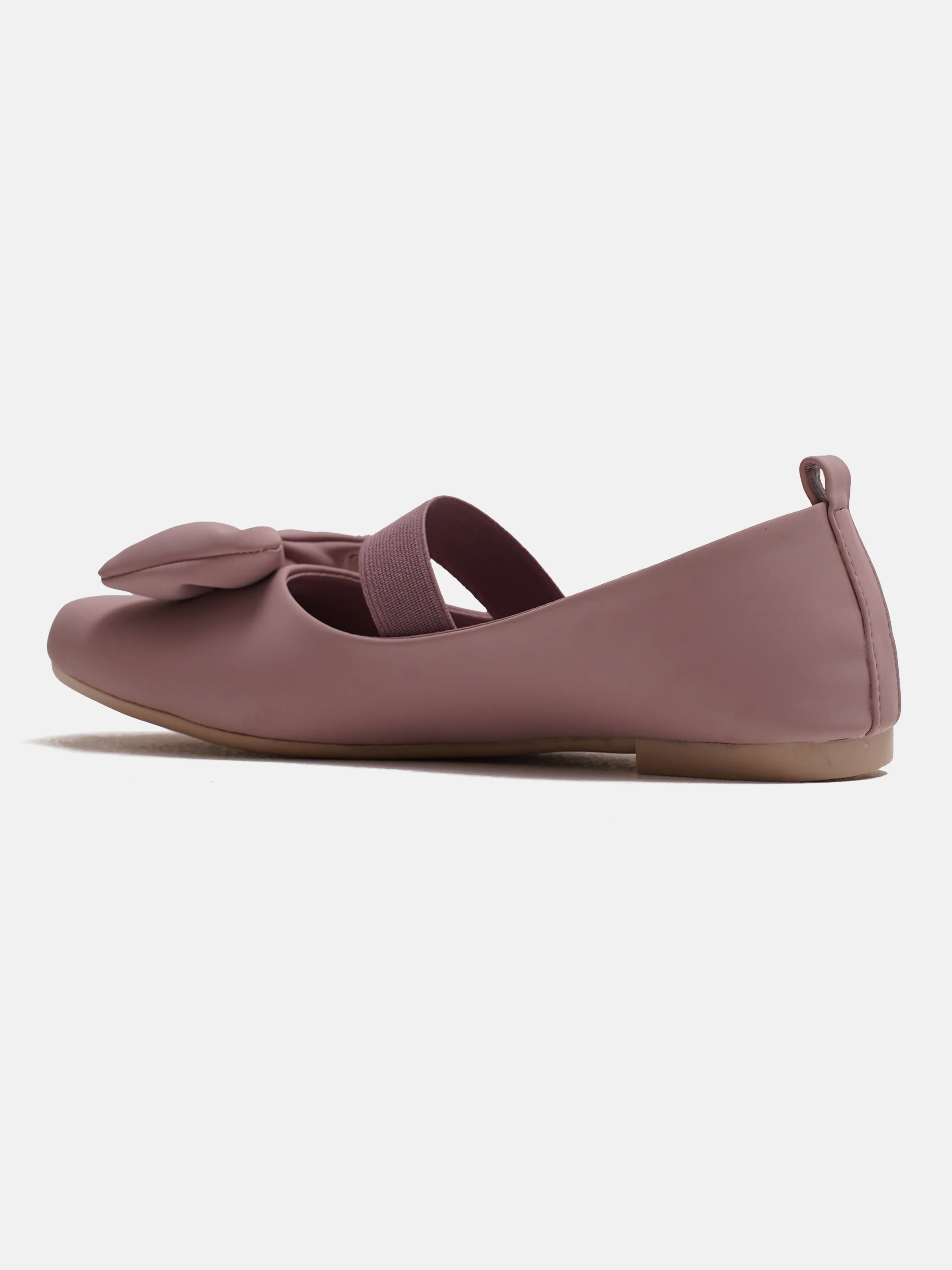 Mary Jane Flats with Bow and Elastic Strap - Image 19