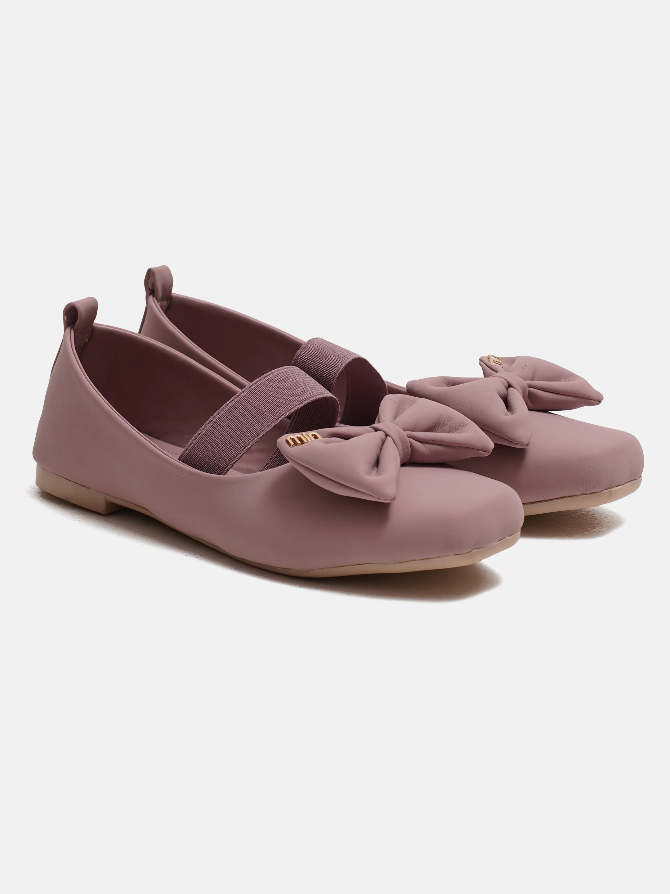 Mary Jane Flats with Bow and Elastic Strap - Image 20