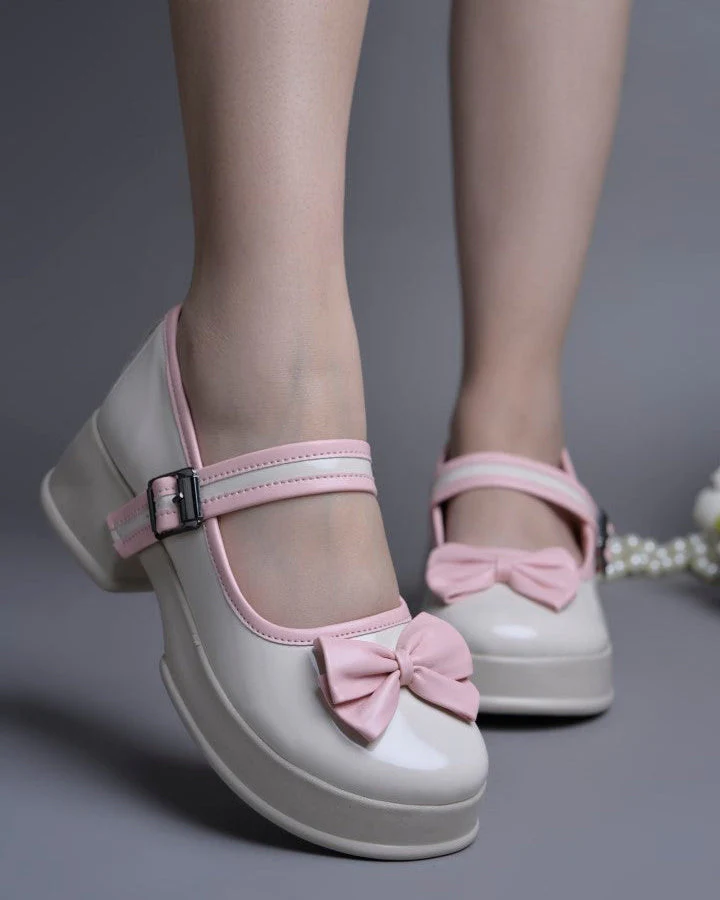 Mary Jane Platform Heels - Image 3
