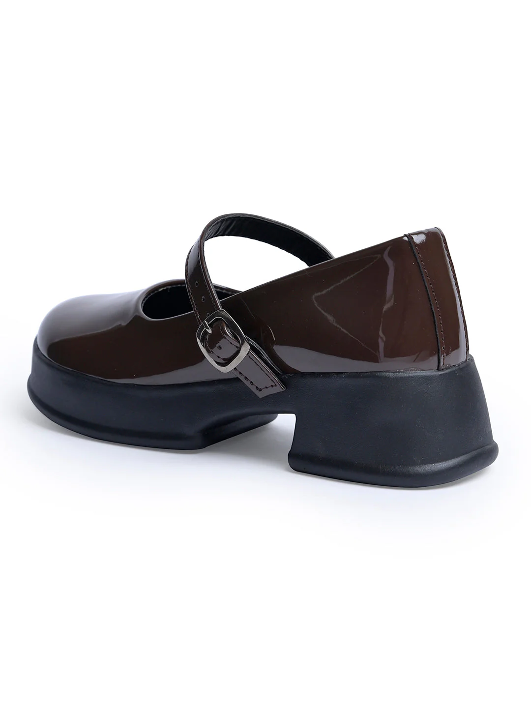 Jm Looks Patent Mary Jane Platform Shoes - Image 6