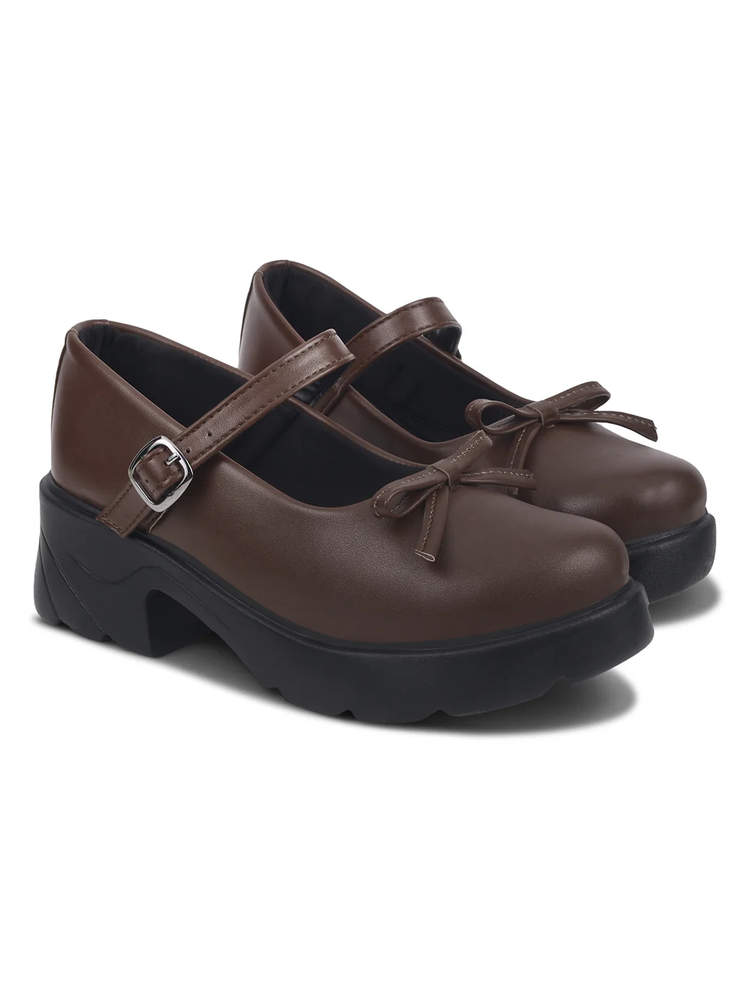 Mary Jane Shoes with Bow Detail - Image 13