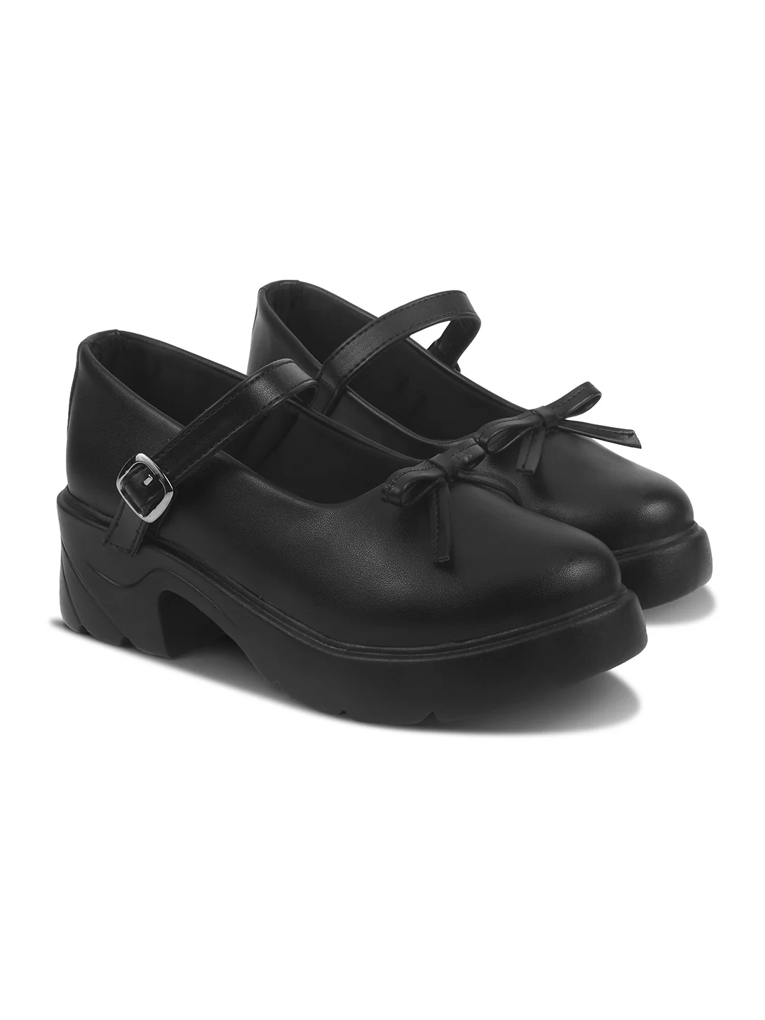 Mary Jane Shoes with Bow Detail - Image 7