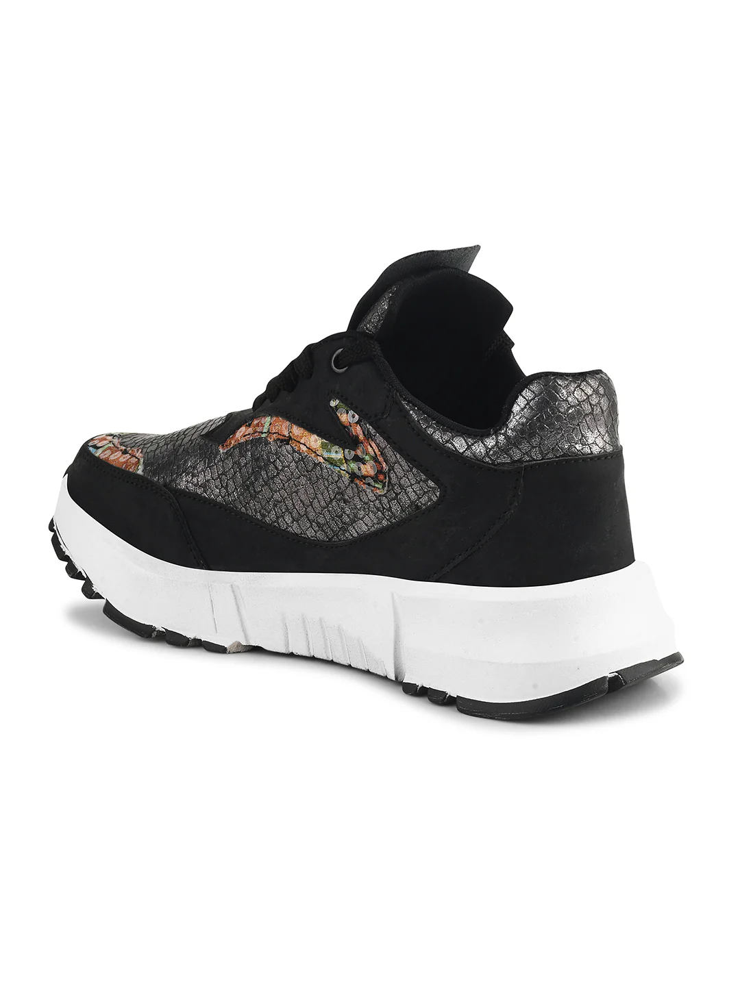 Metallic Mesh Chunky Sneakers - Image 6