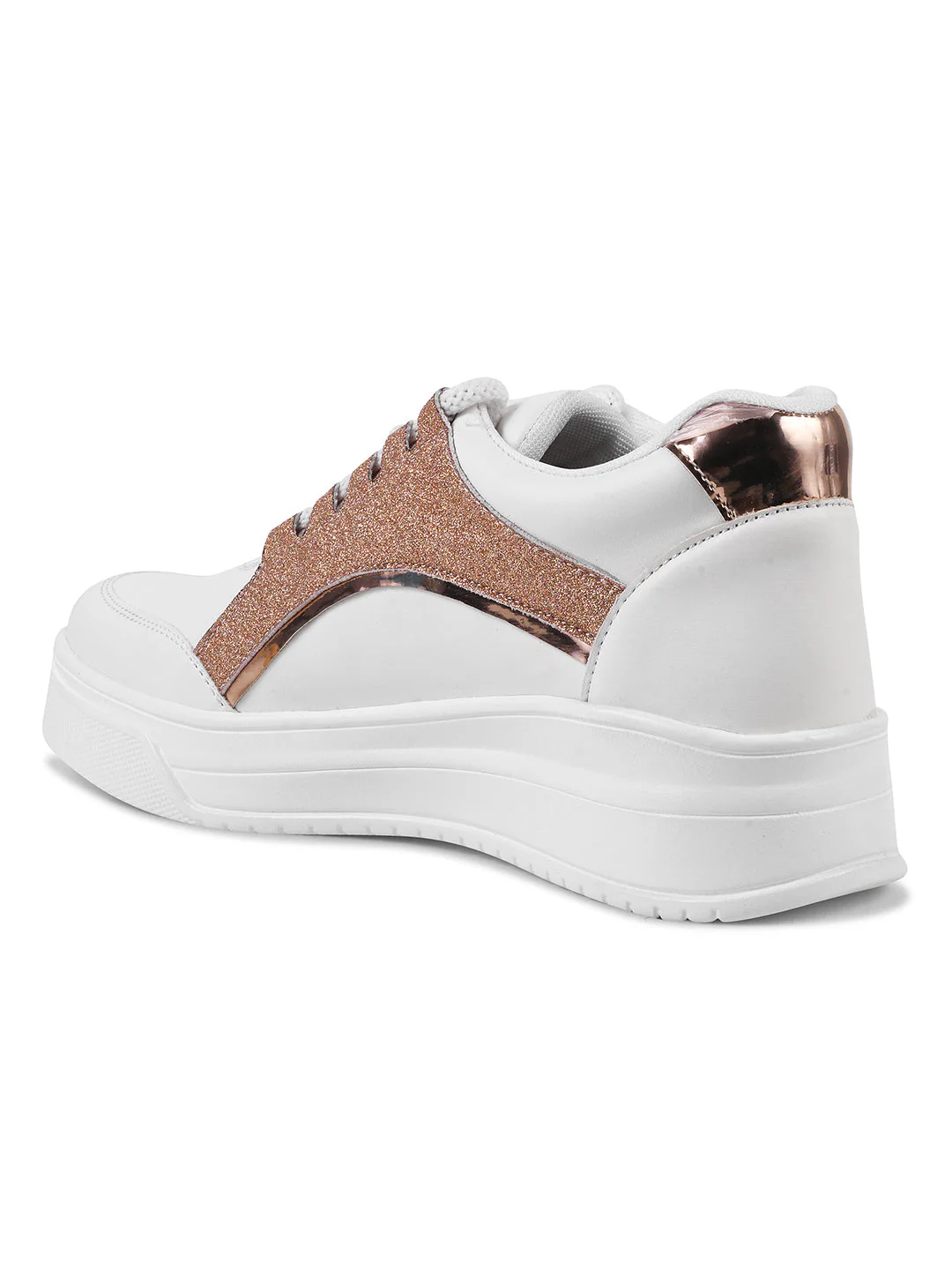 Jm Looks Sparkle Accent Platform Sneakers - Image 13
