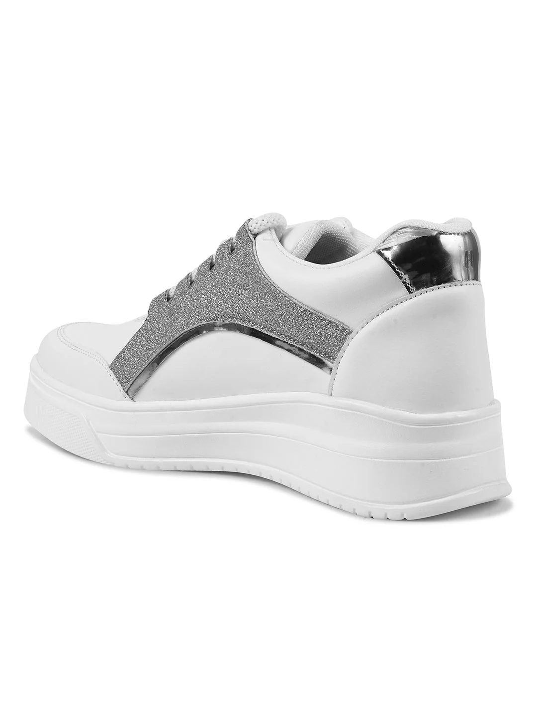 Jm Looks Sparkle Accent Platform Sneakers - Image 18