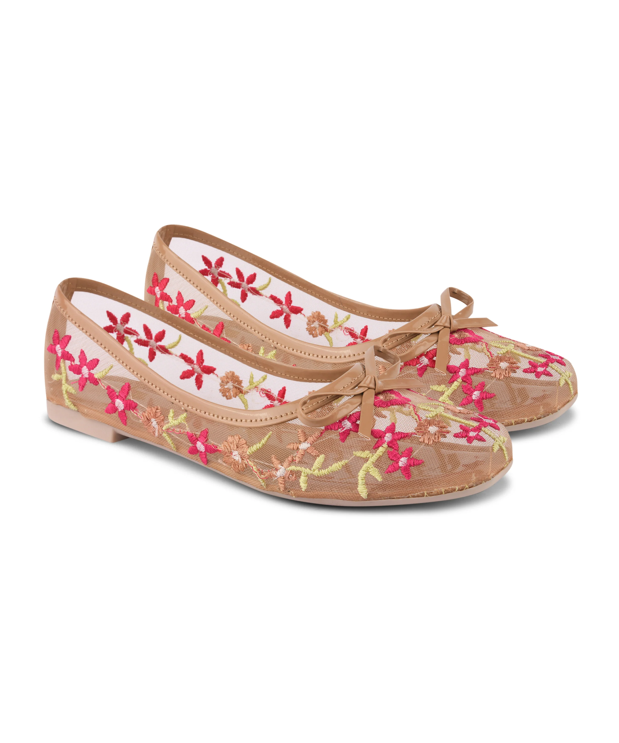 Midnight Garden Embroidery Ballerinas - Image 18