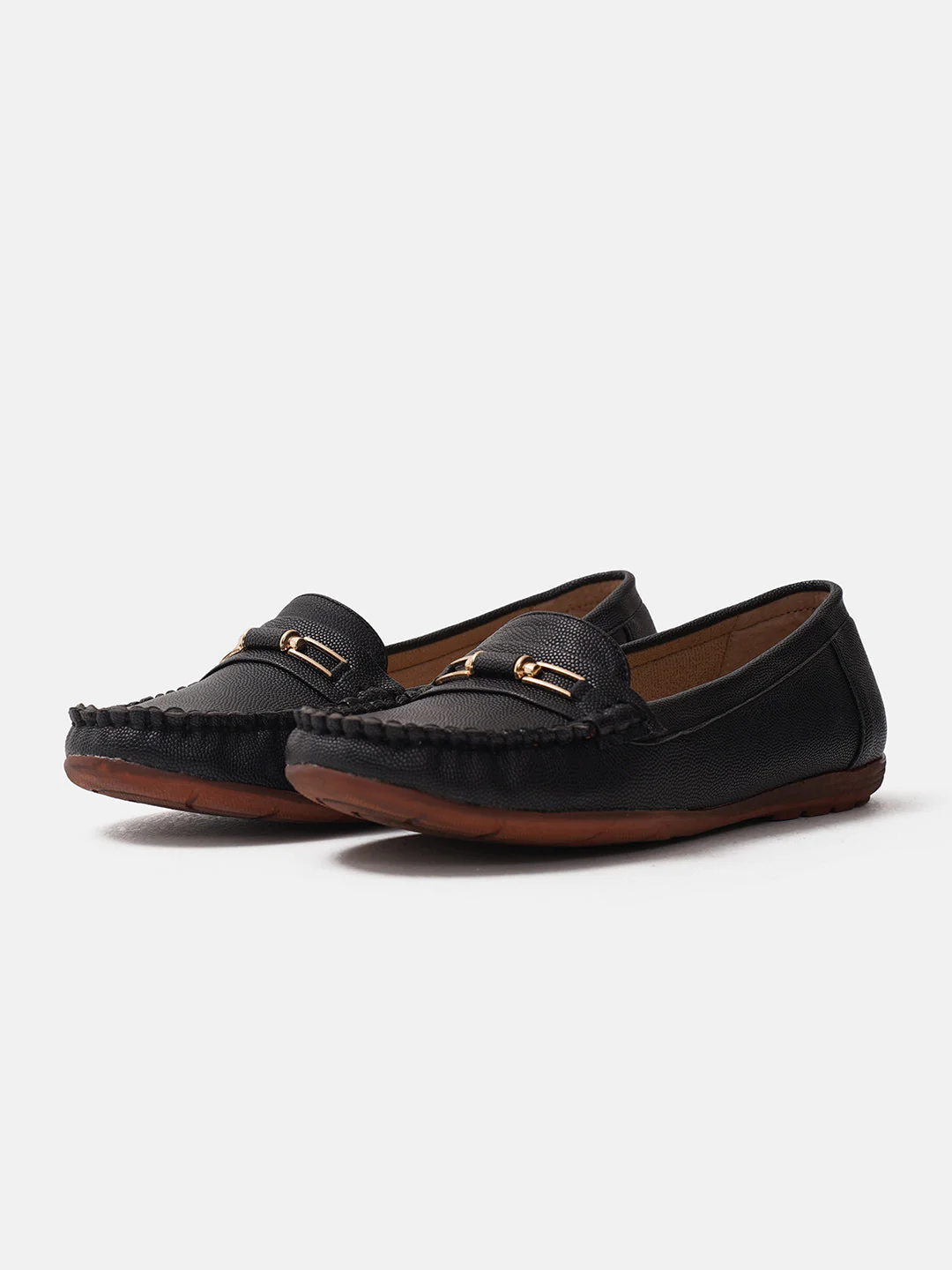 JM Looks Metal Bit Detail Driving Loafers - Image 11