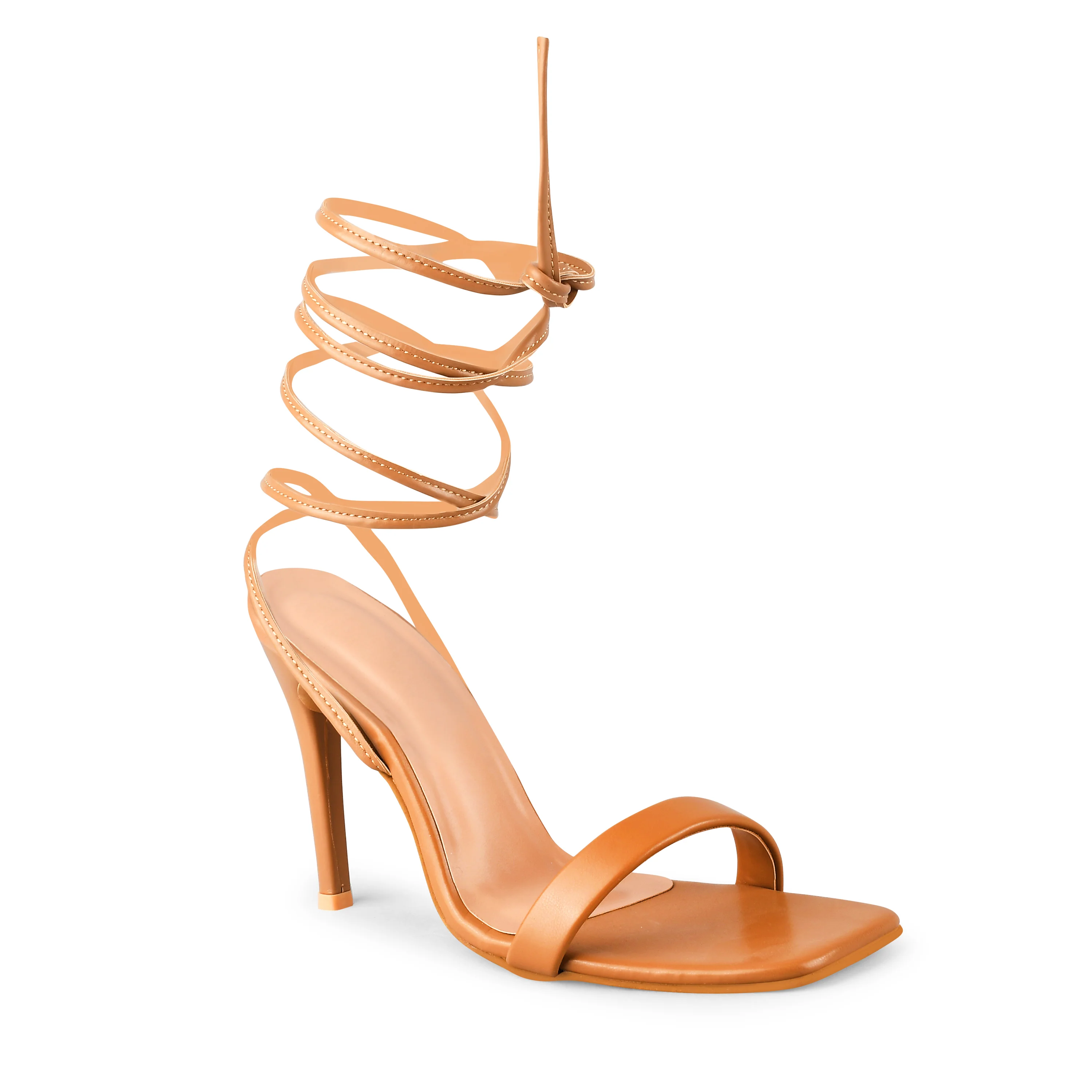 Jm Looks Lace-Up Stiletto Heels for Women - Image 11