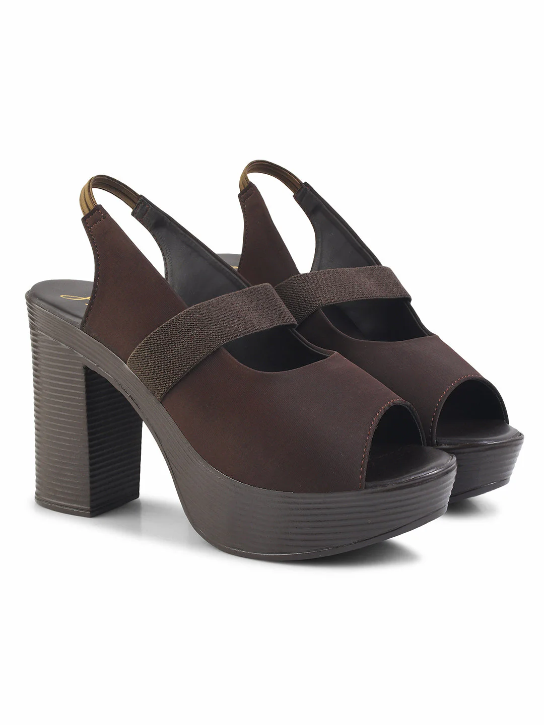JM Looks Women's Peep Toe Slingback Platform Sandals - Image 11