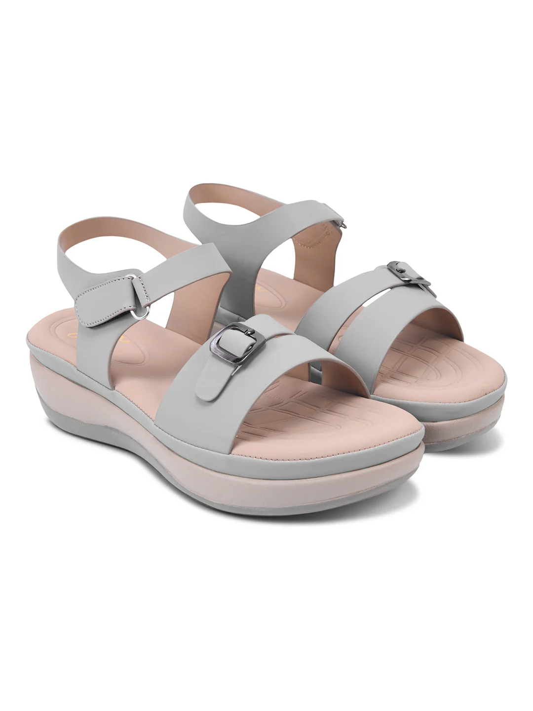 Open-Toe Sandals with Adjustable Buckle Straps - Image 12