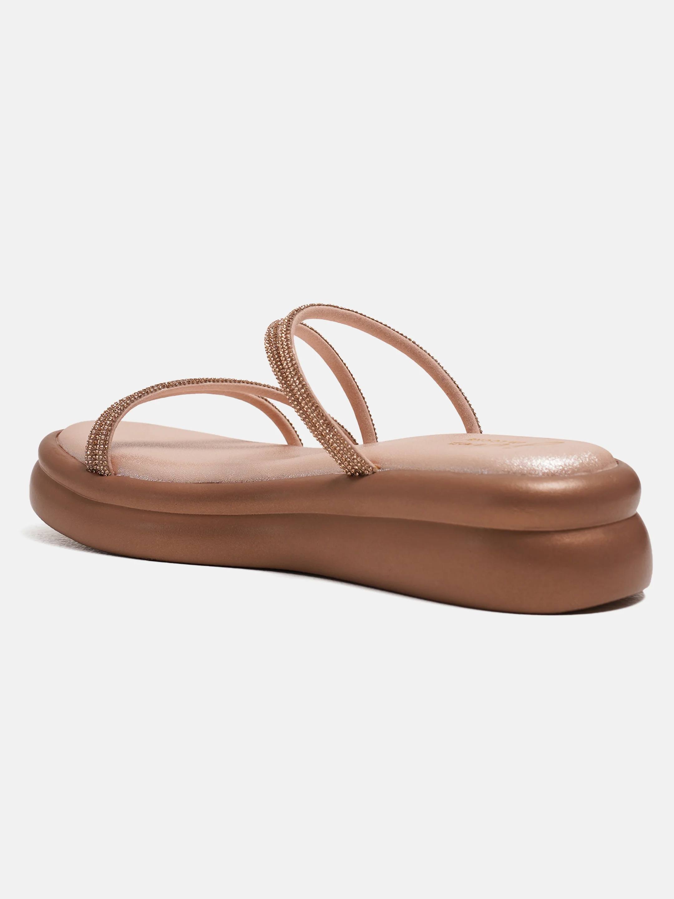 Padded Sole Strappy Slip-On Sandals for Women - Image 20