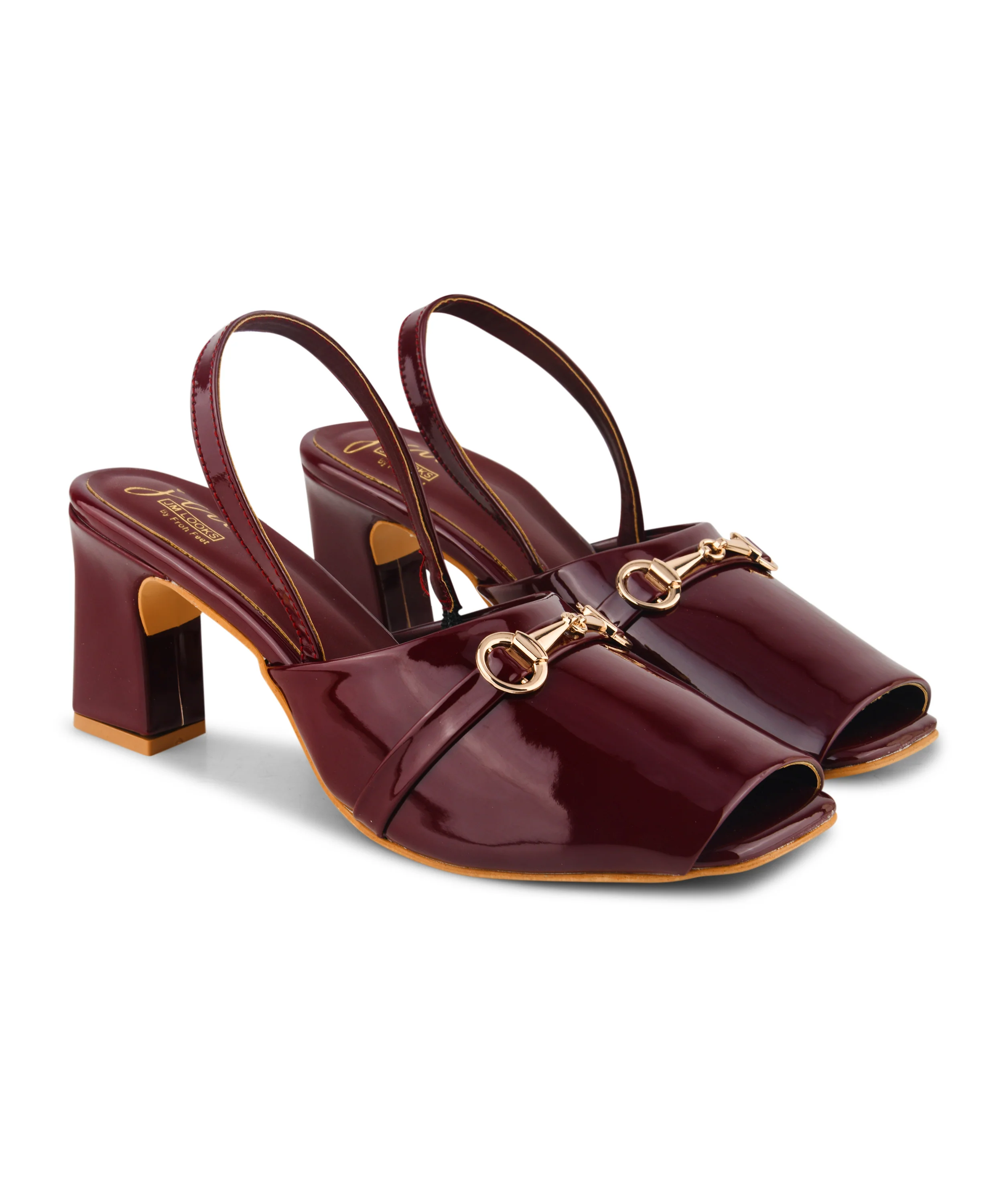 Pastel Grace Square-Toe Block Heels - Image 18