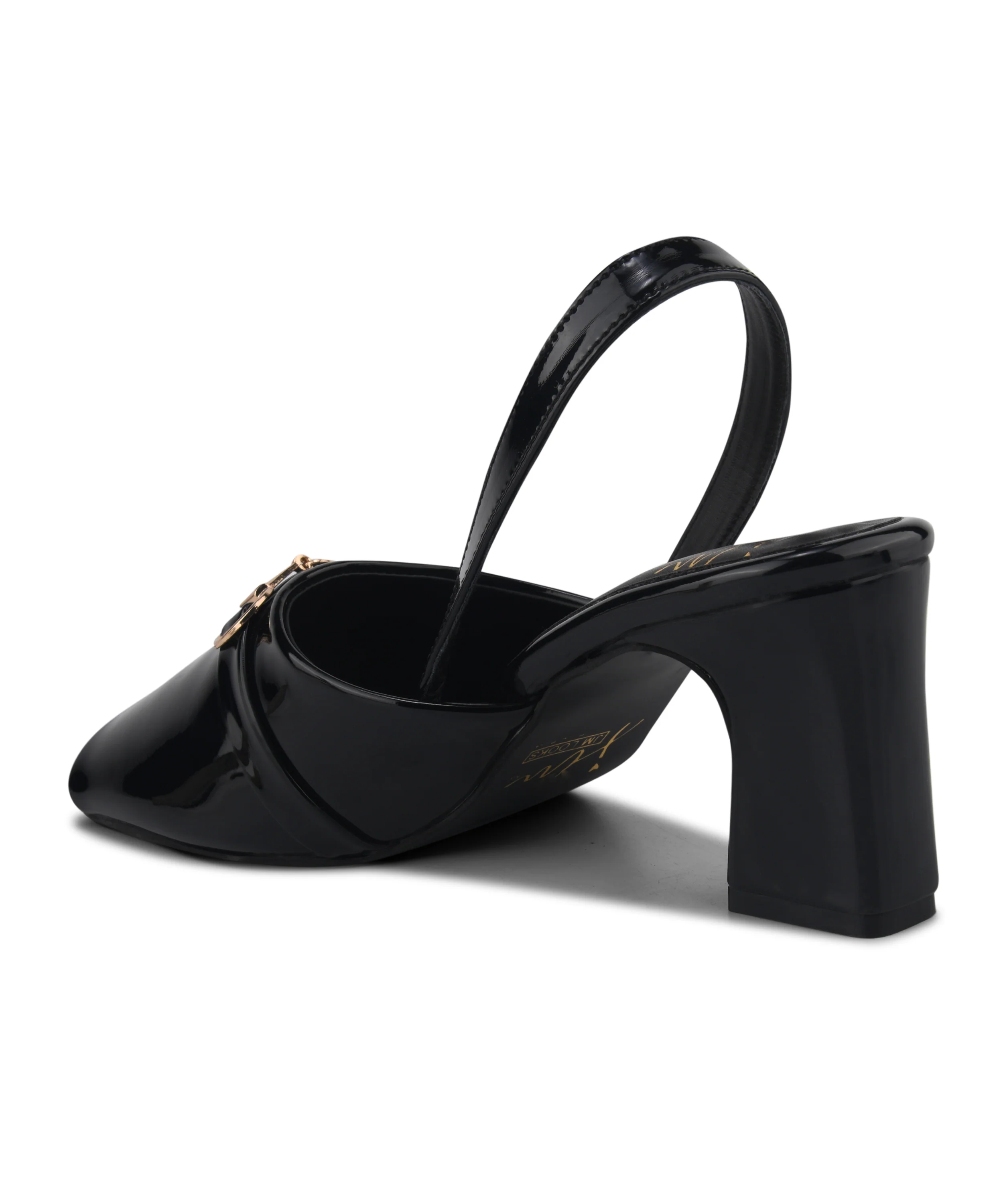 Pastel Grace Square-Toe Block Heels - Image 5