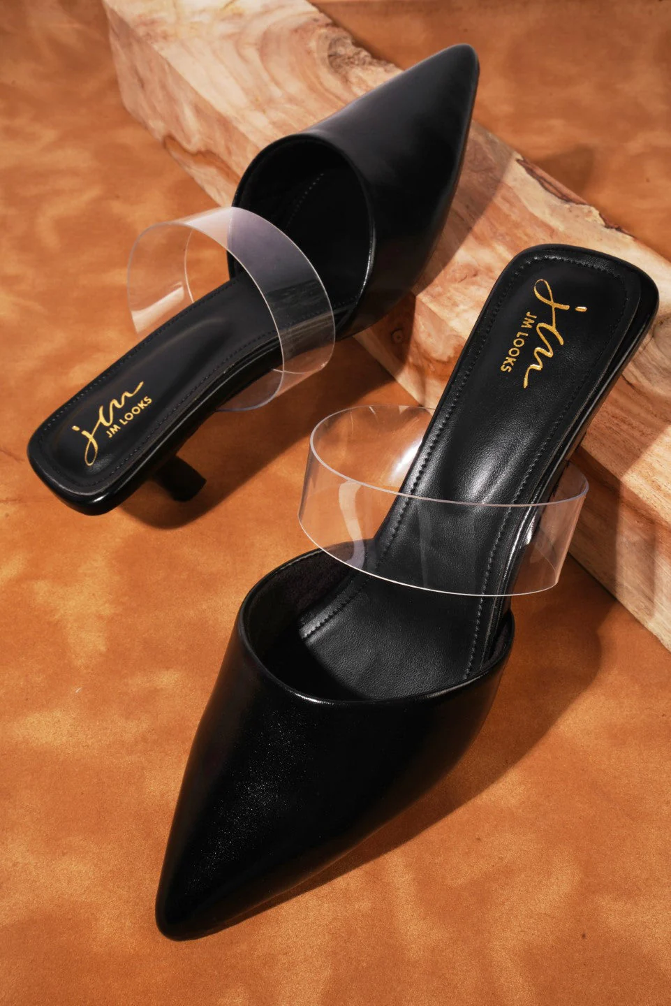 Pencil Black Heels For Women