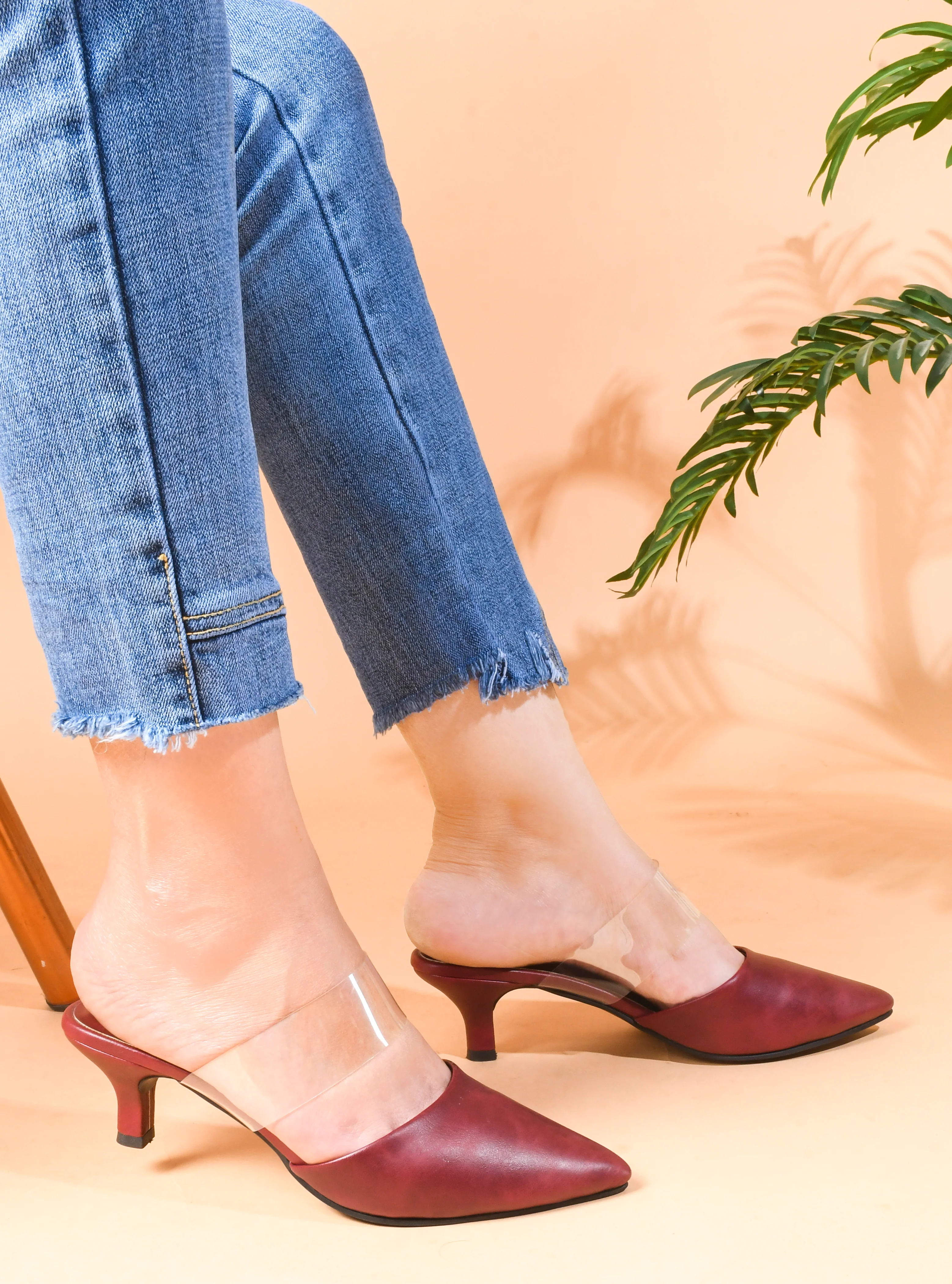 Pencil Black Heels For Women - Image 14