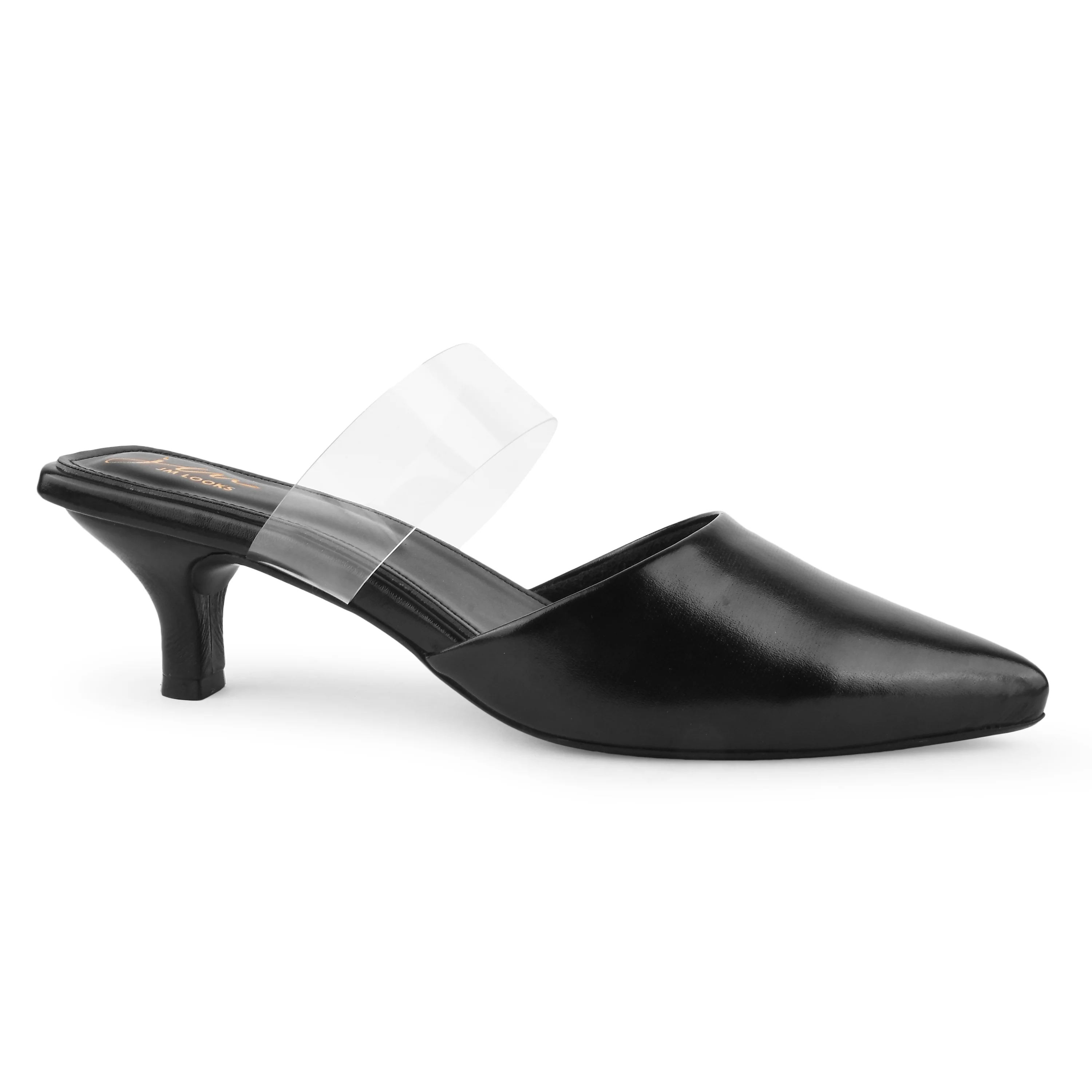 Pencil Black Heels For Women - Image 5